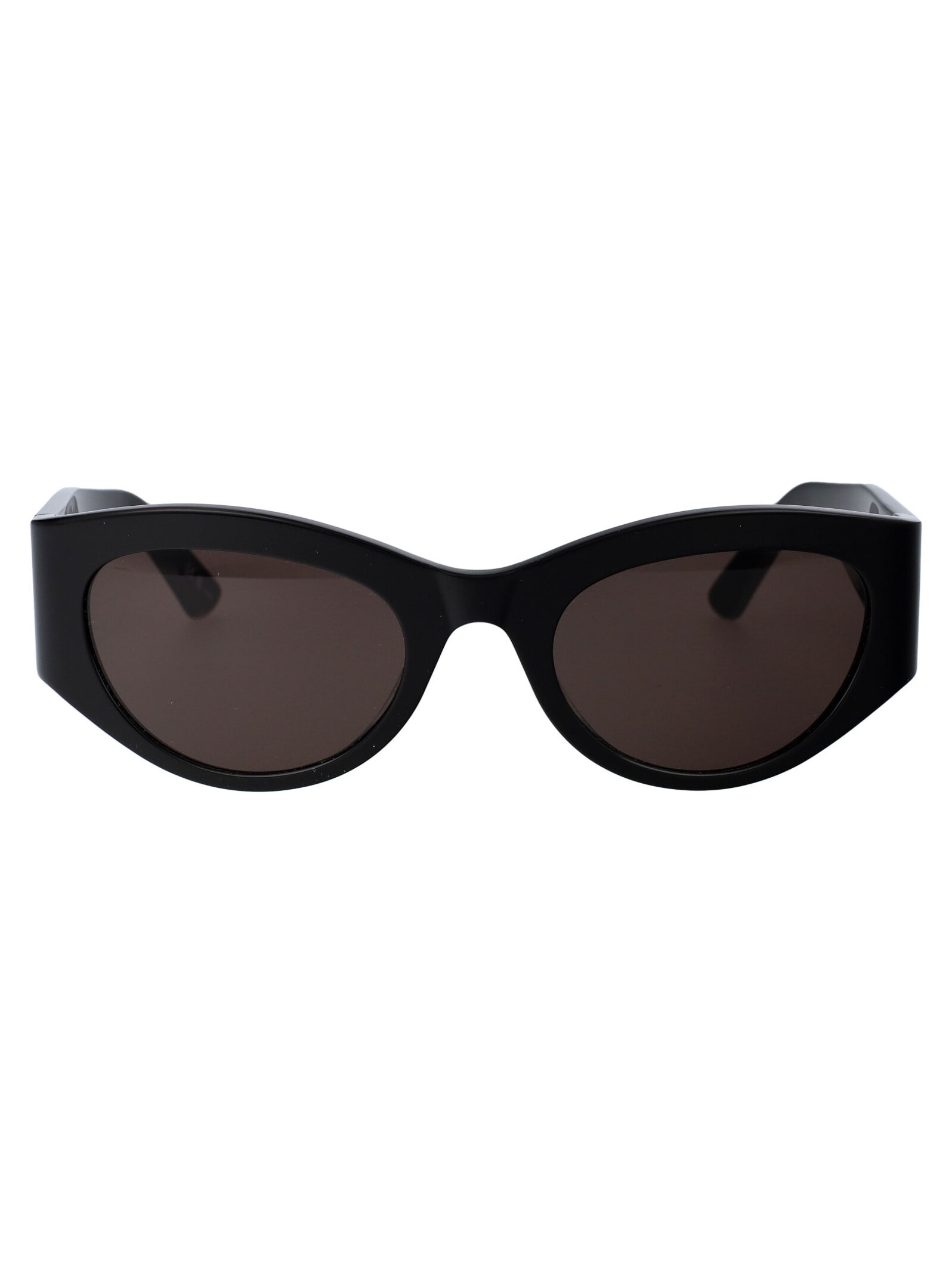 Balenciaga Bb0330sk Sunglasses In 001 Black Black Grey