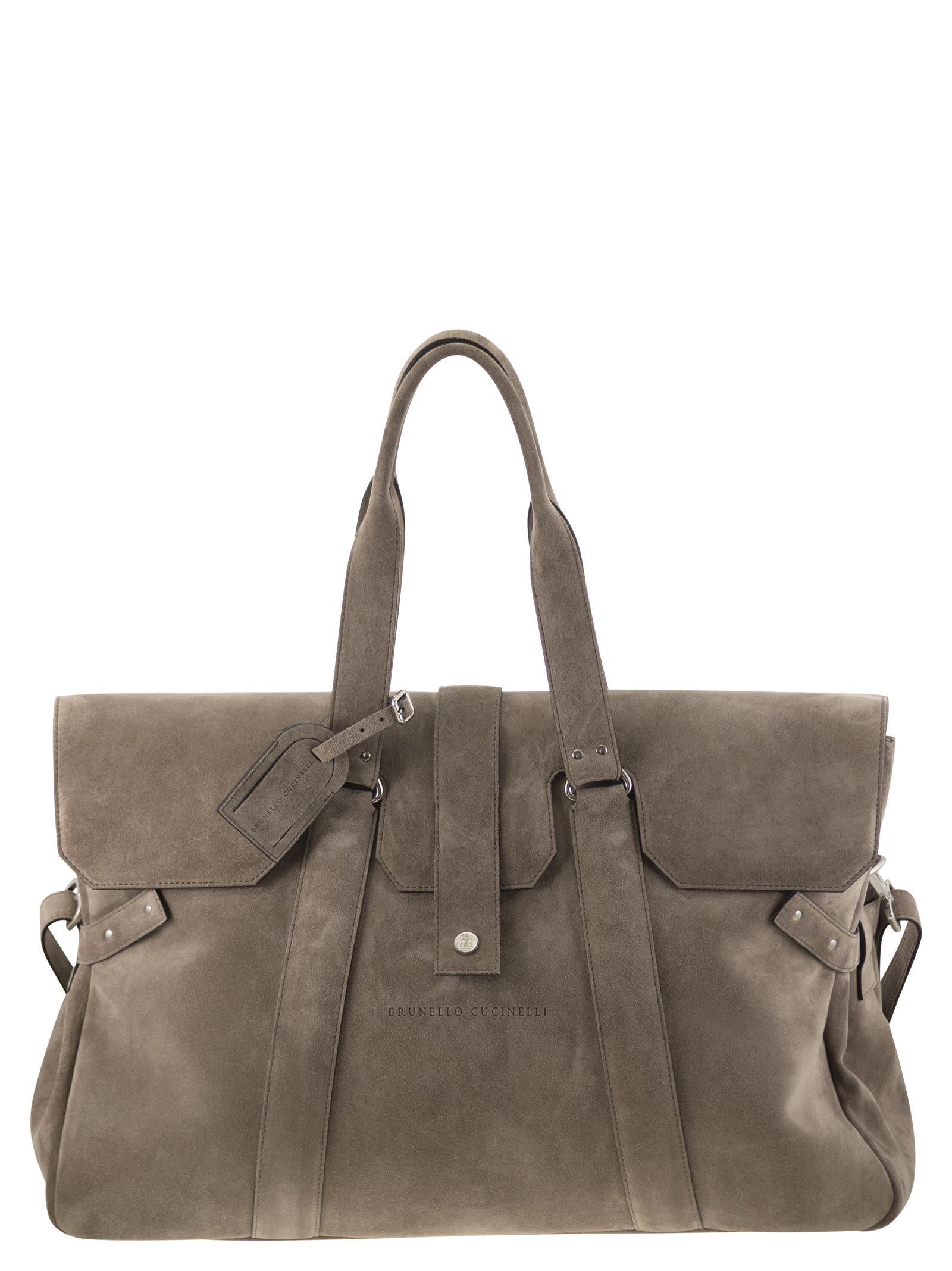 Suede Weekender Country Bag