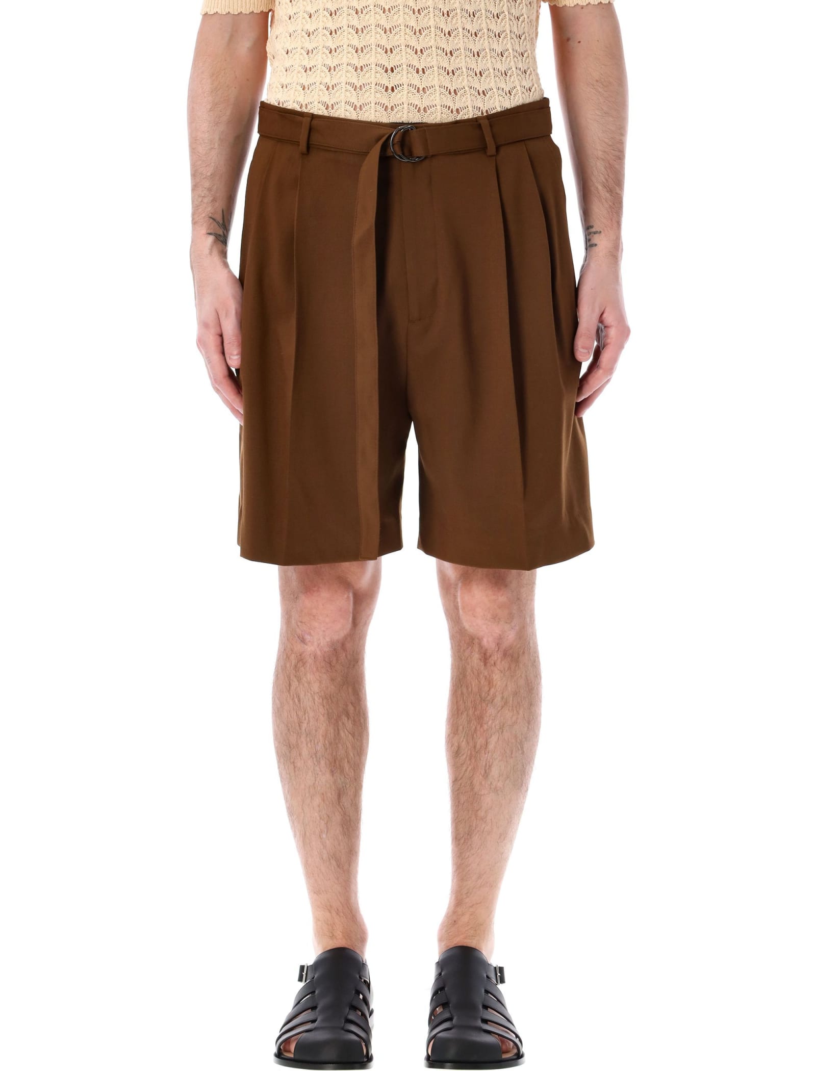 Marshall Pleated Shorts