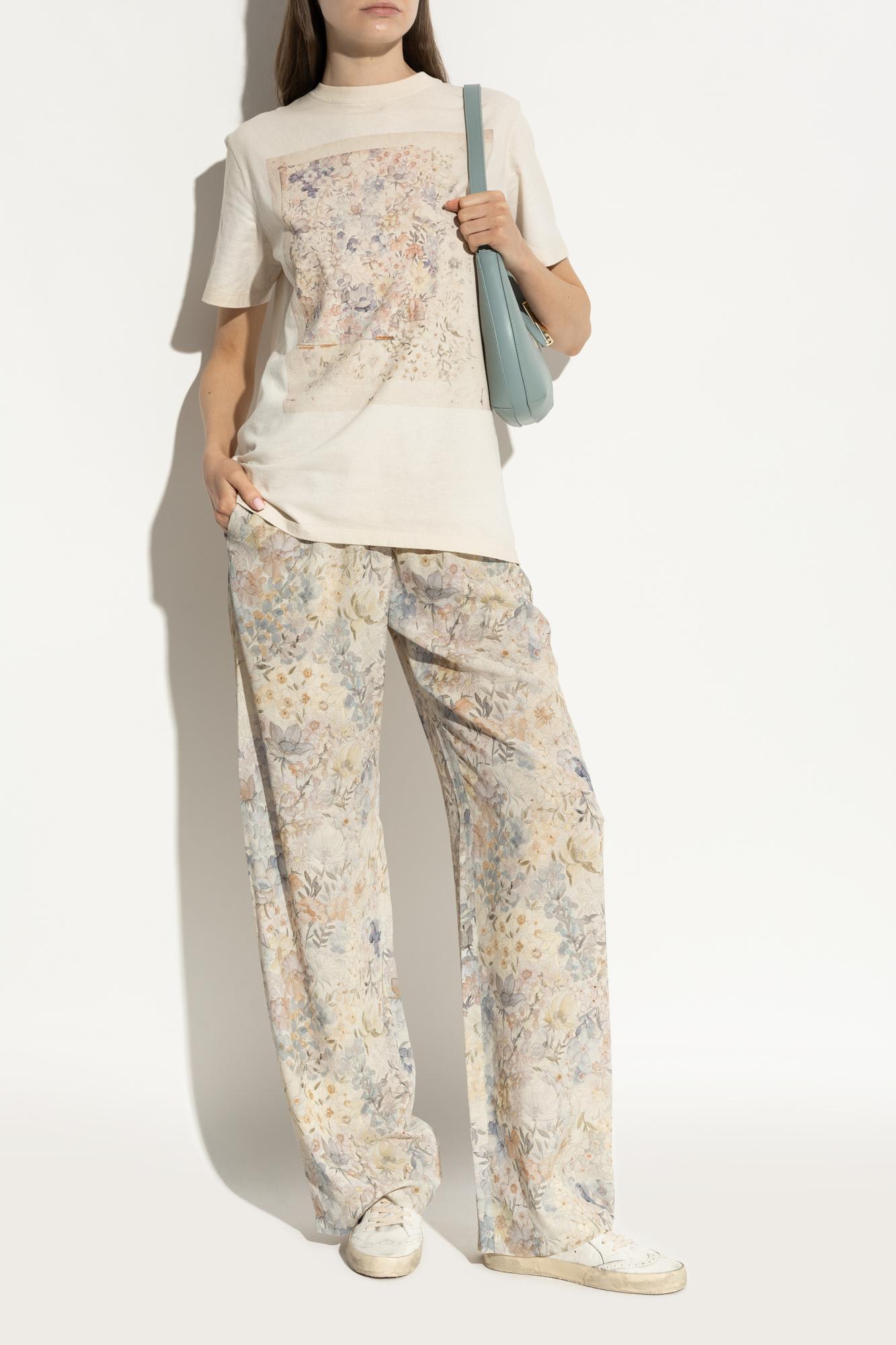 Golden Goose Sports Shoes Above The Ankle Mid Star Classic In Animal Print