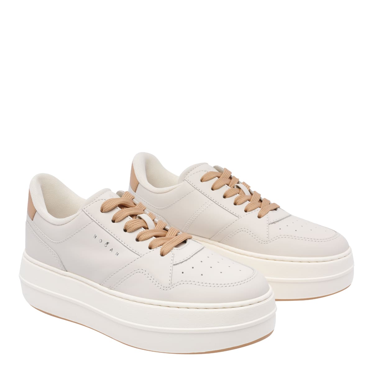Hogan Low Top Skyscraper Platform Sneakers