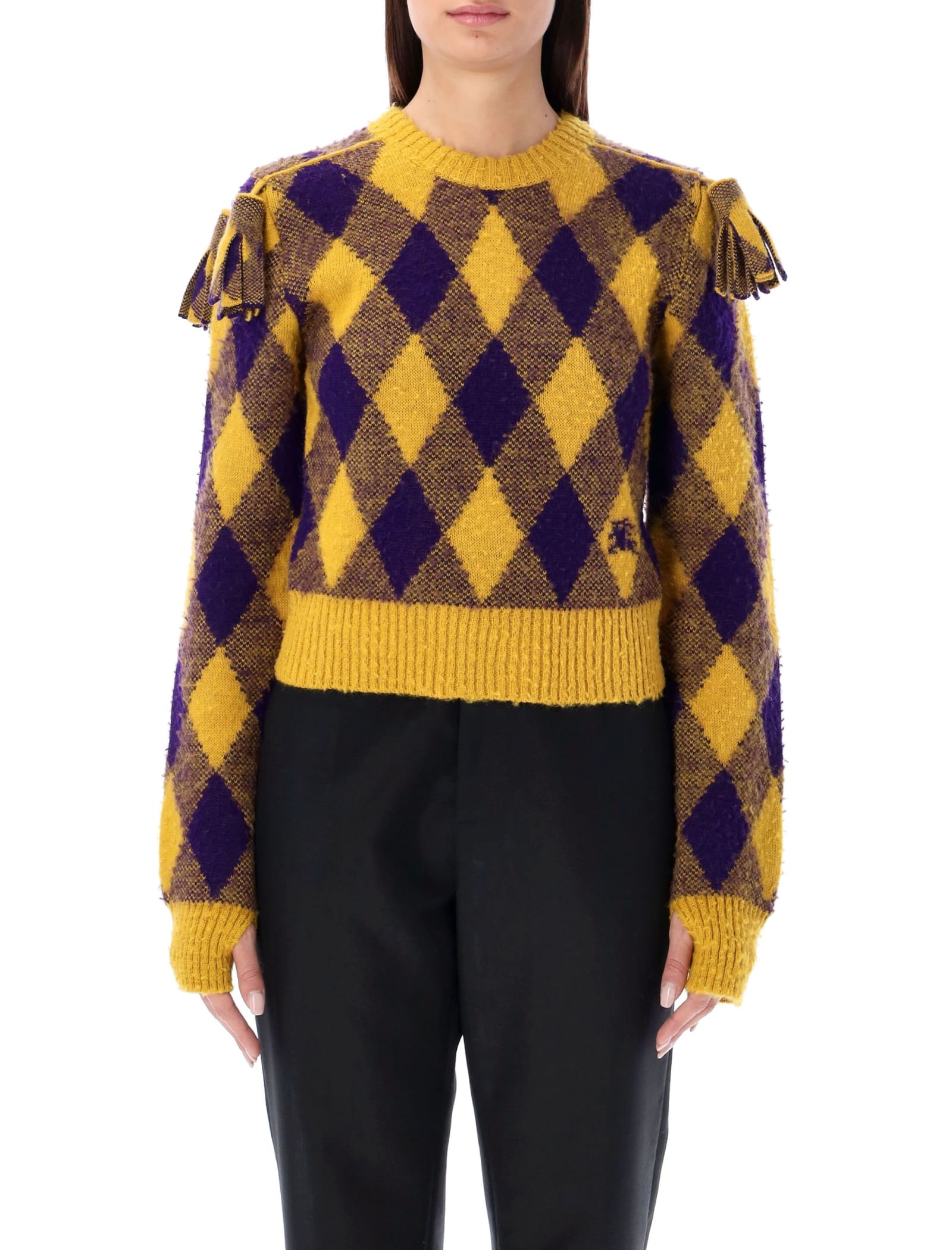 Argyle Wool Sweater