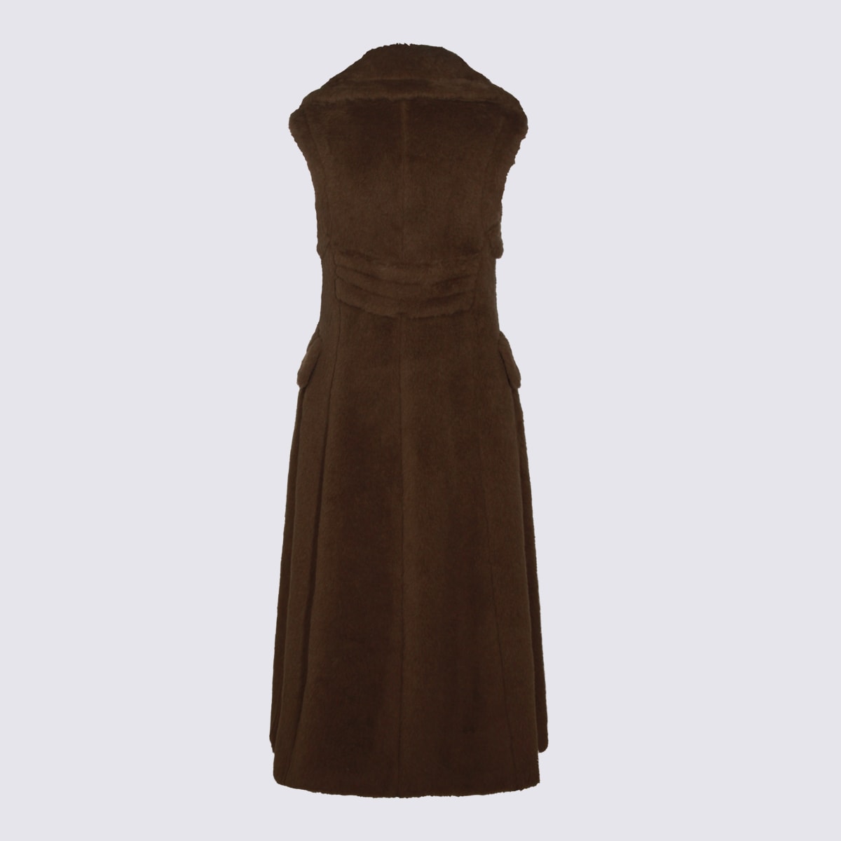 Max Mara Brown Boario Coat In Brown
