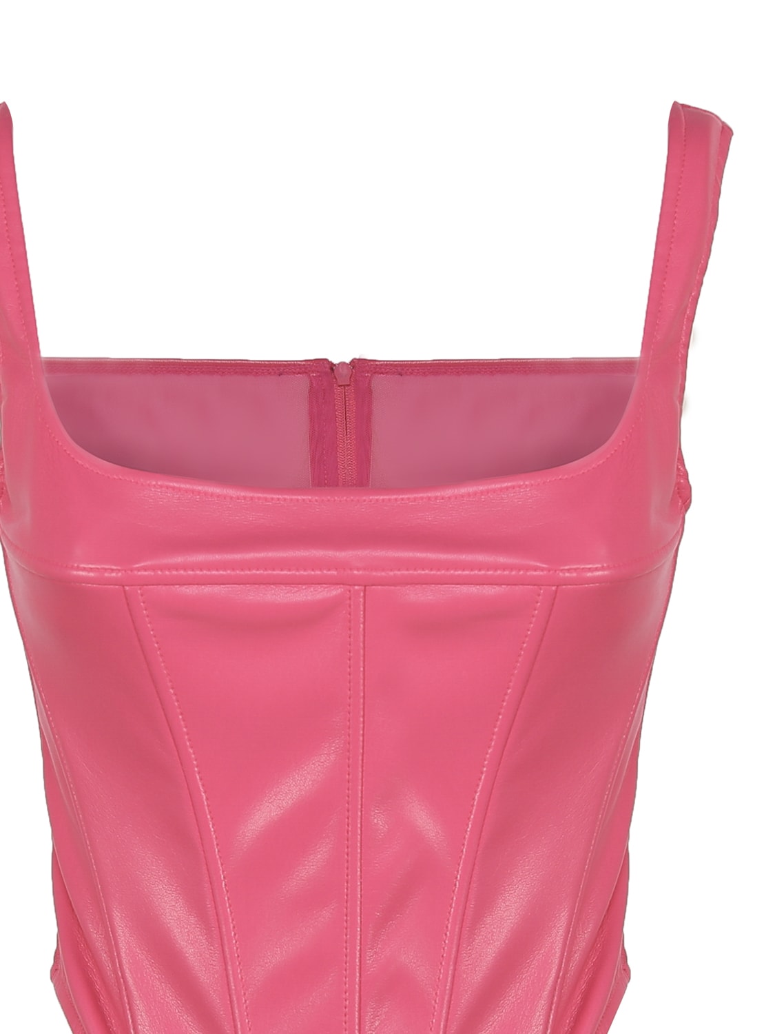 Shop The Andamane Corset-style Top In Fuchsia