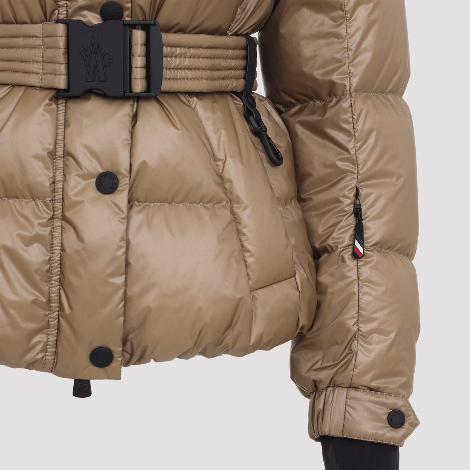 Moncler Grenoble Wintercoat In Brown