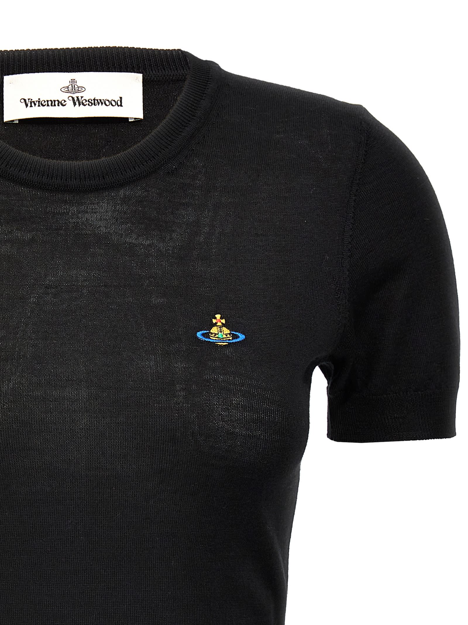 Shop Vivienne Westwood Bea Top In Black