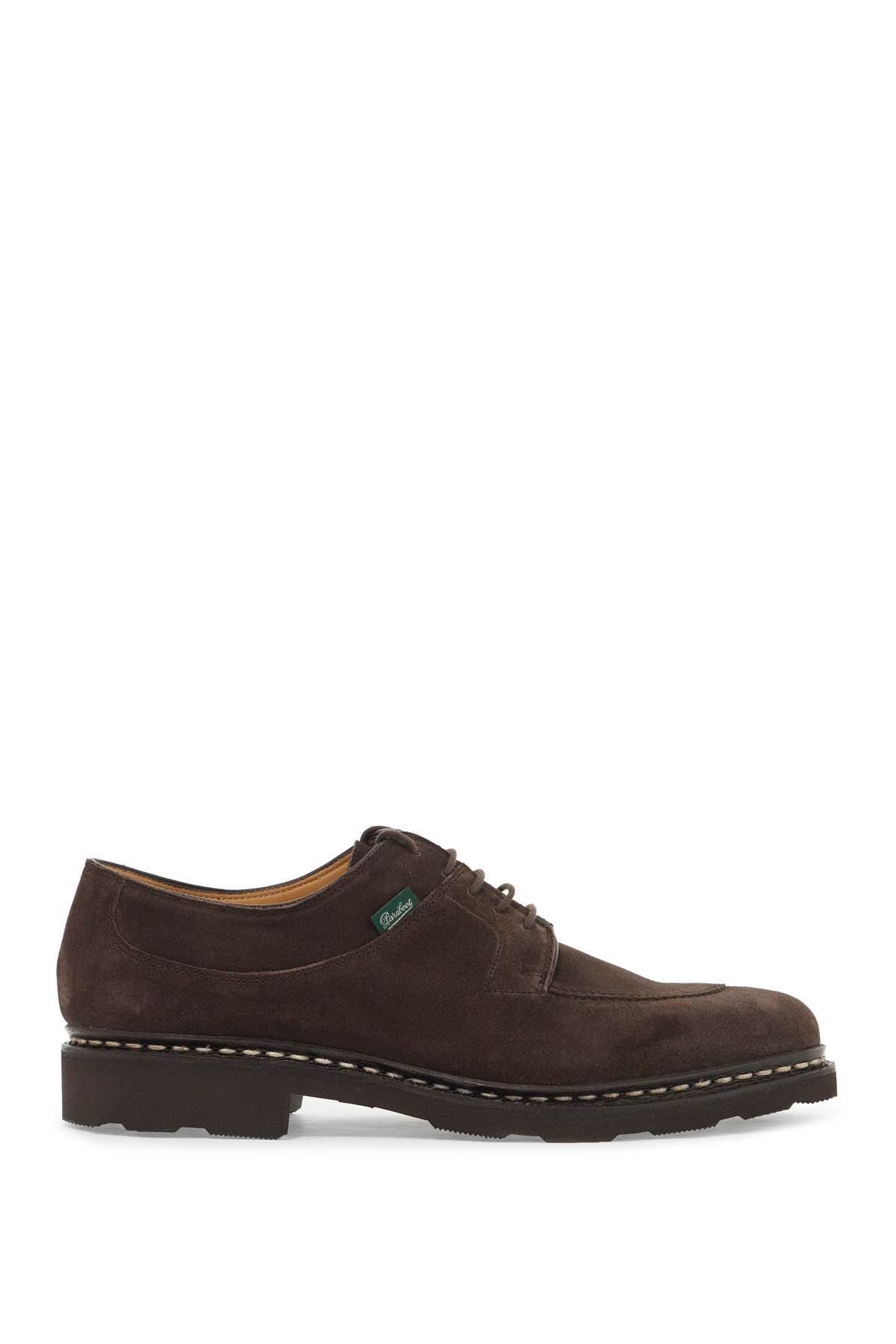 Shop Paraboot Lace-up Av In Marron Vel Congo (brown)