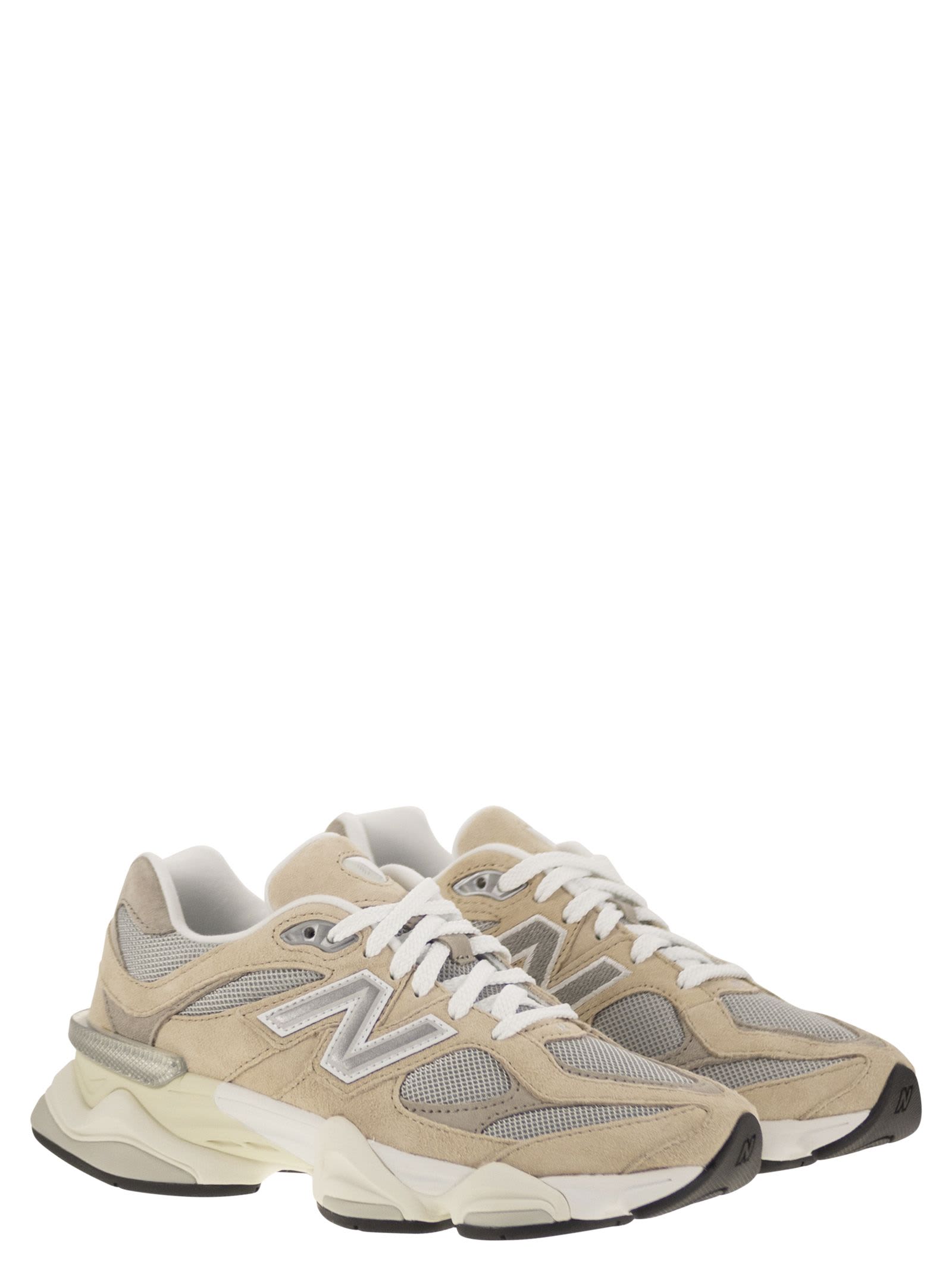 New Balance 9060 Sneakers In Incense With Raincloud And Arid Stone In Nude