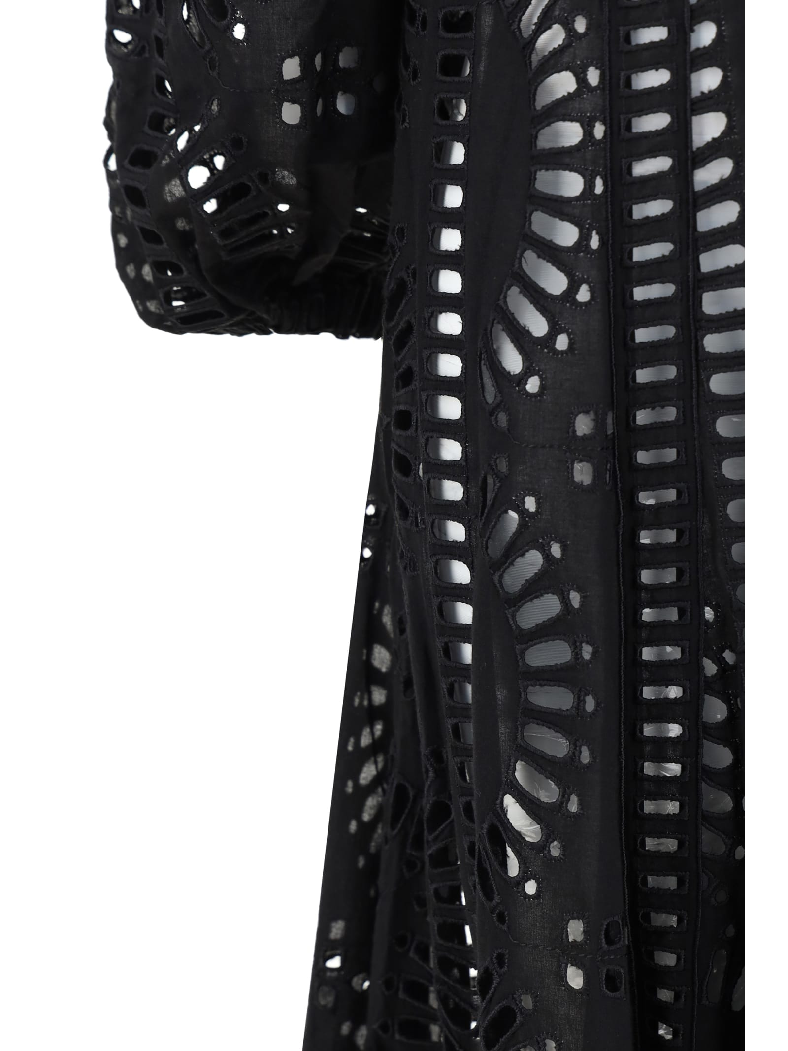 Shop Charo Ruiz Kelyk Long Dress In Black