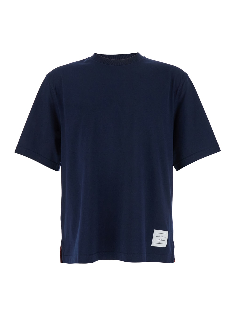 Thom Browne rwb Knit Trim T-shirt