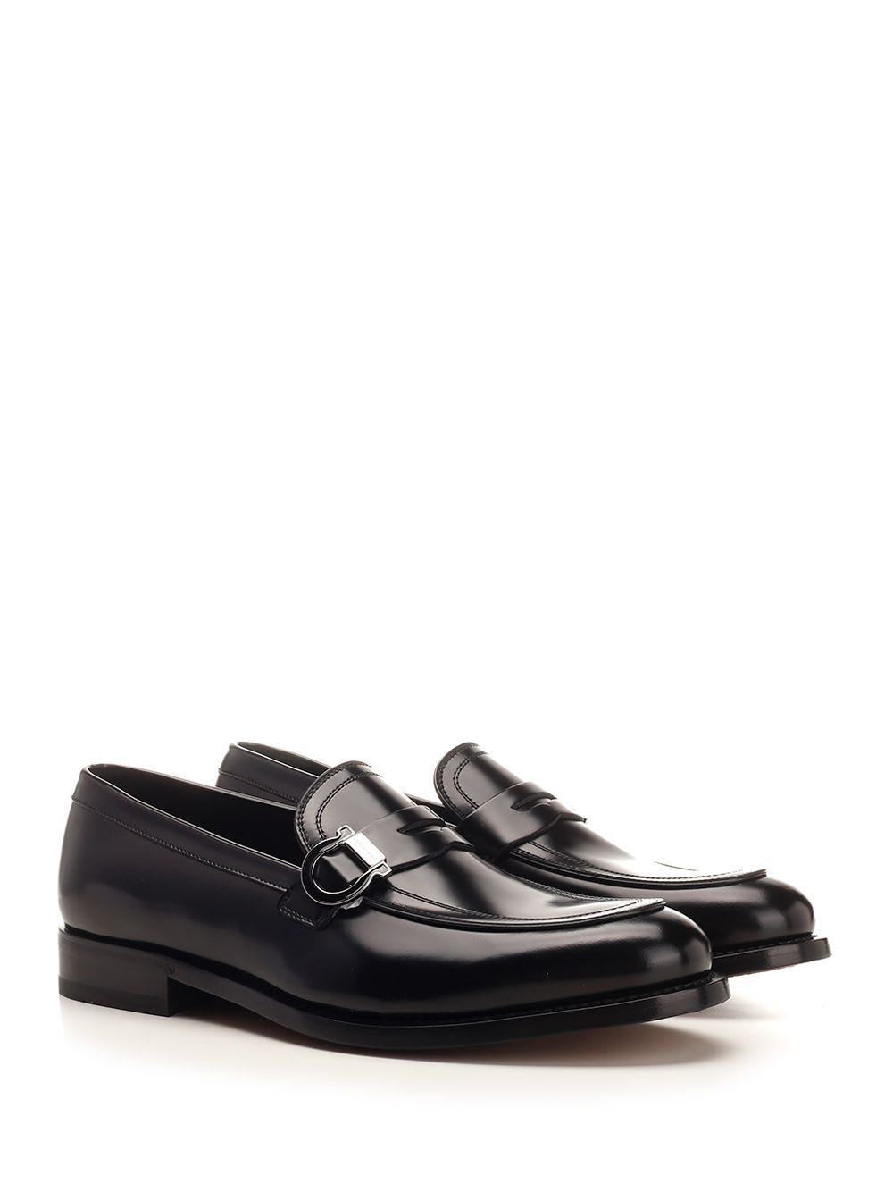 FERRAGAMO GANCINI ORNAMENT LOAFER 