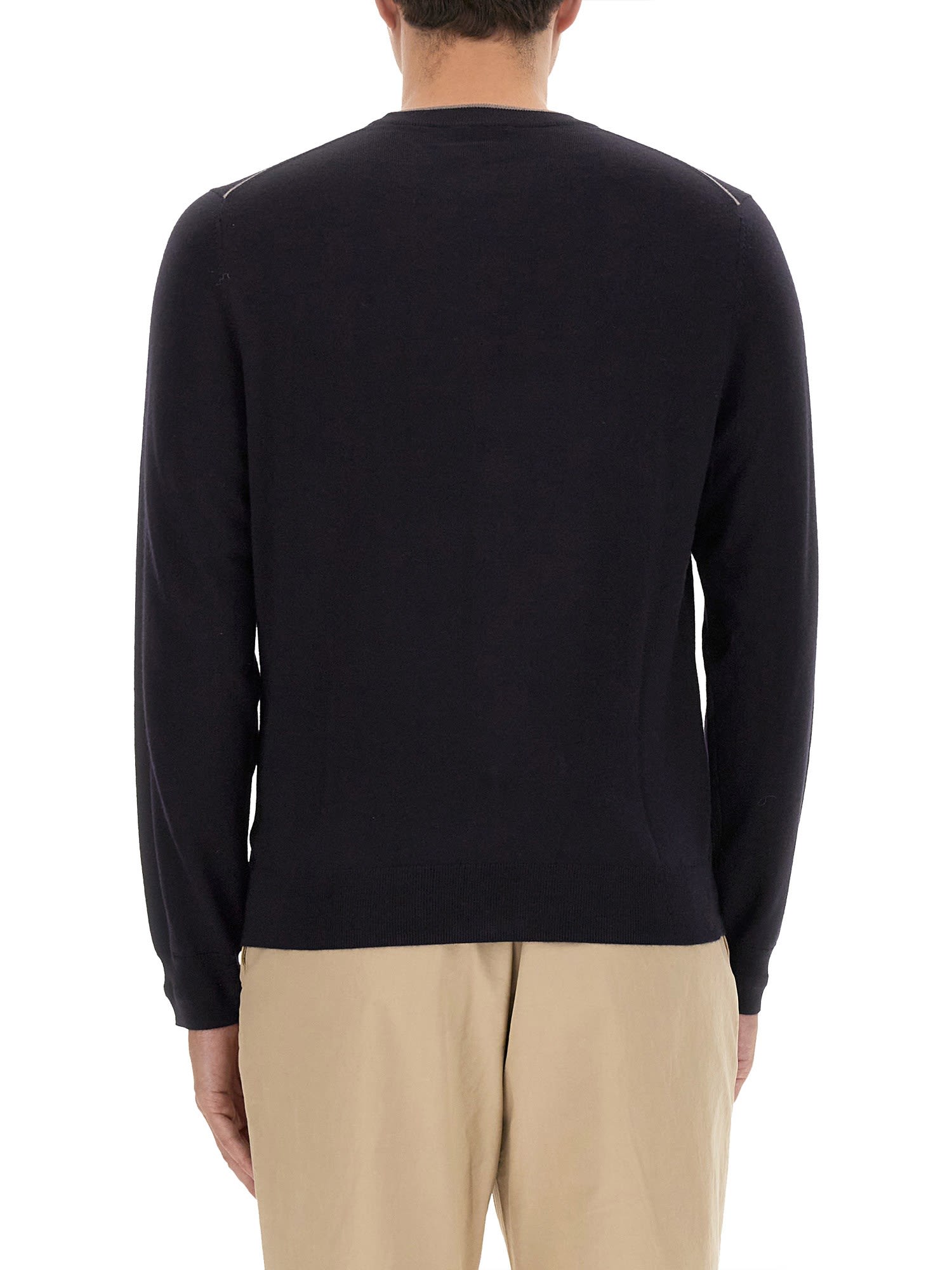 Ps By Paul Smith Ps Paul Smith Jersey With Logo In Blue