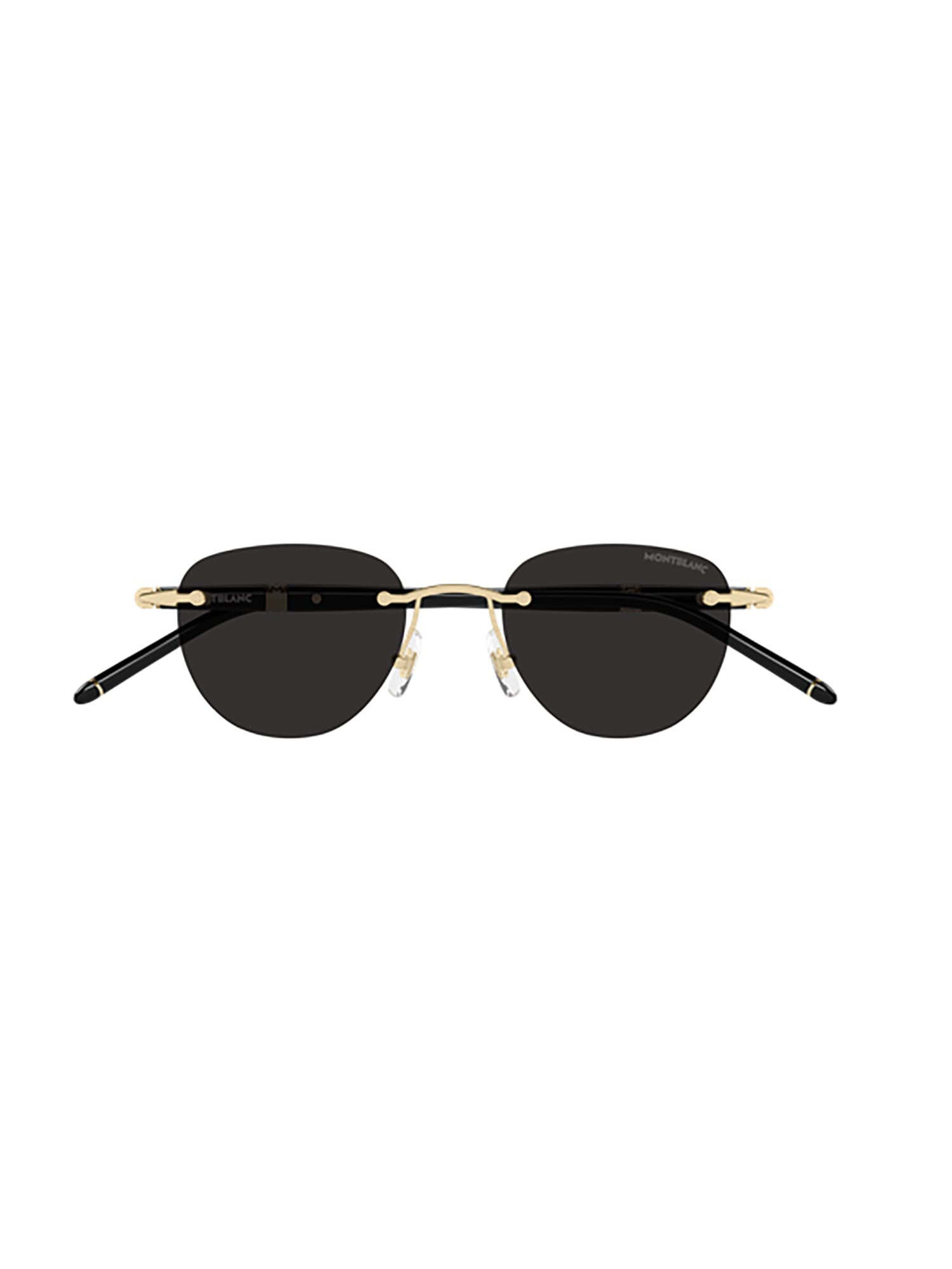 Montblanc Mb0412s Sunglasses In Gold