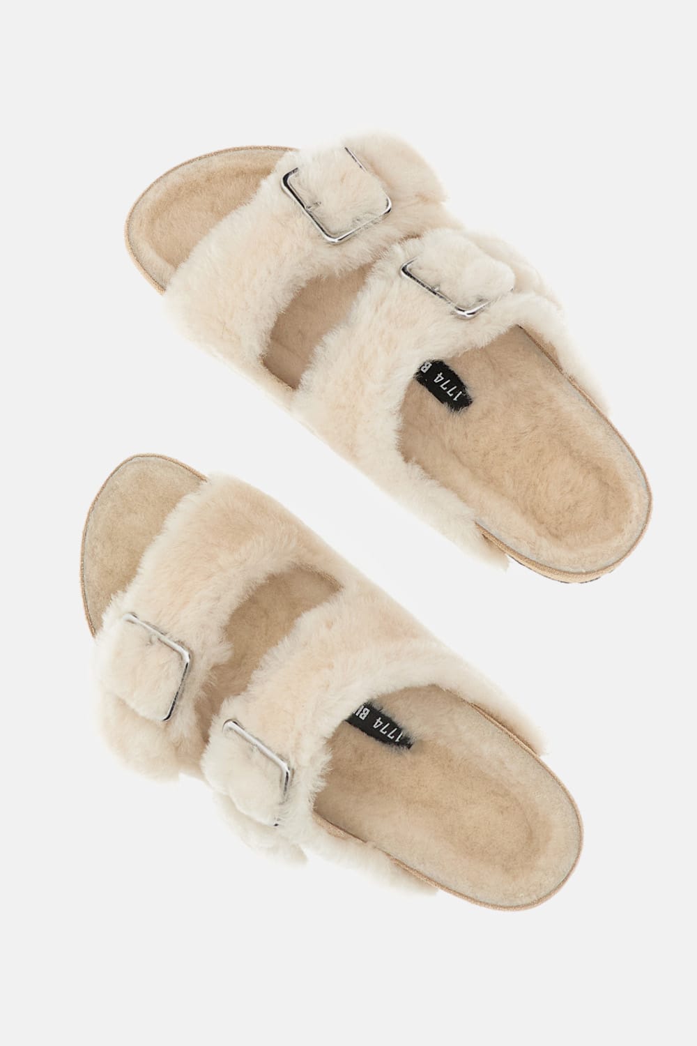 Birkenstock Becomes Berlin Arizona Shearling 1774 In Multi