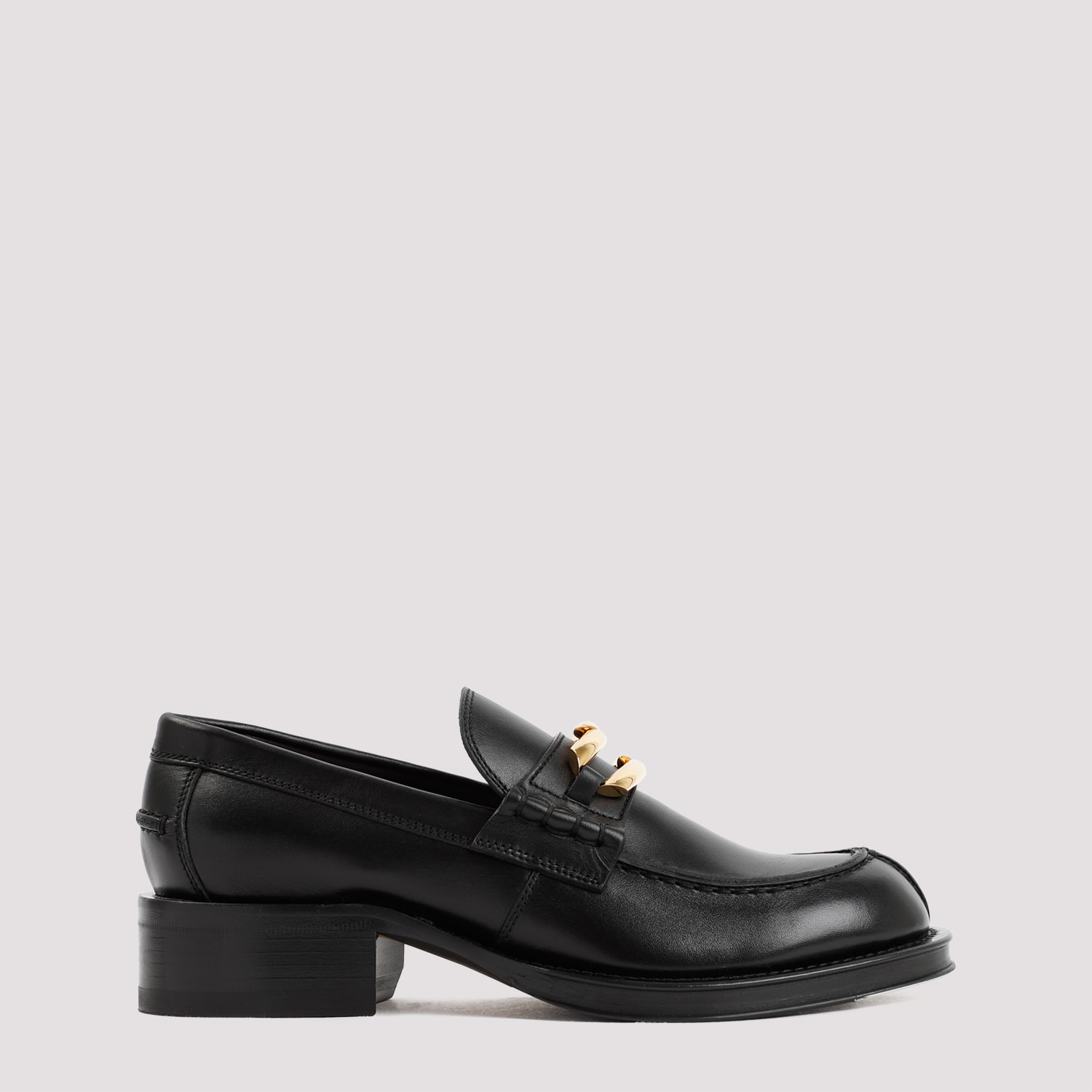 Shop Lanvin Medley Loafers In Black