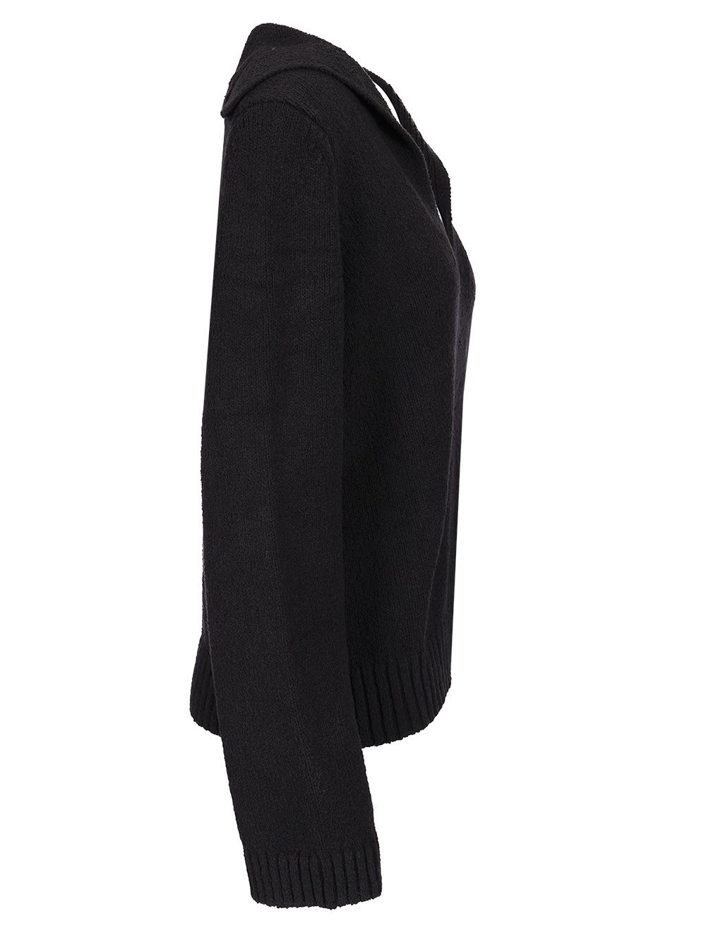 LOULOU STUDIO BOUCLETTE COTTON SWEATER