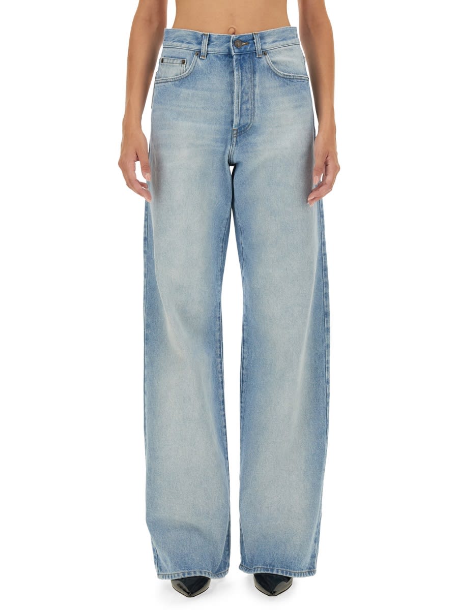 Shop Dries Van Noten Regular Fit Jeans In Denim