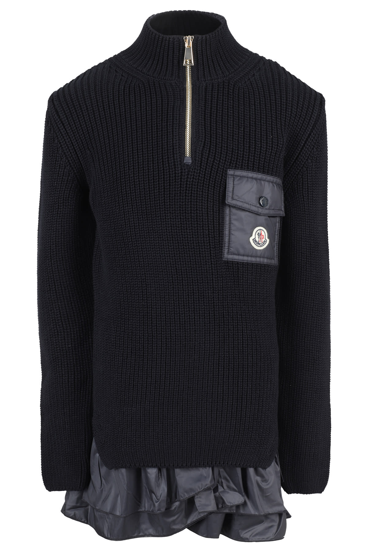 Moncler Kids' Tricot In Blu
