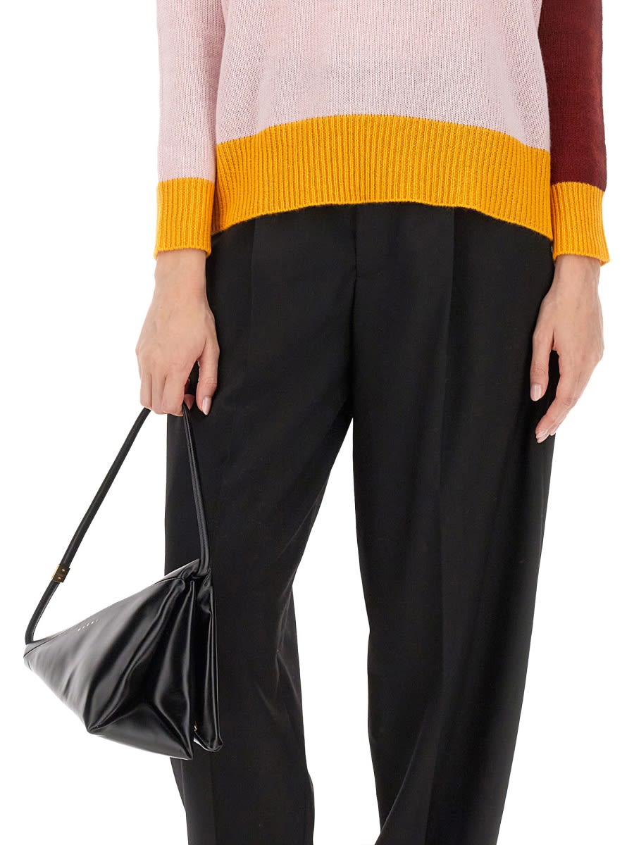 Shop Marni Cashmere Sweater In Multicolour