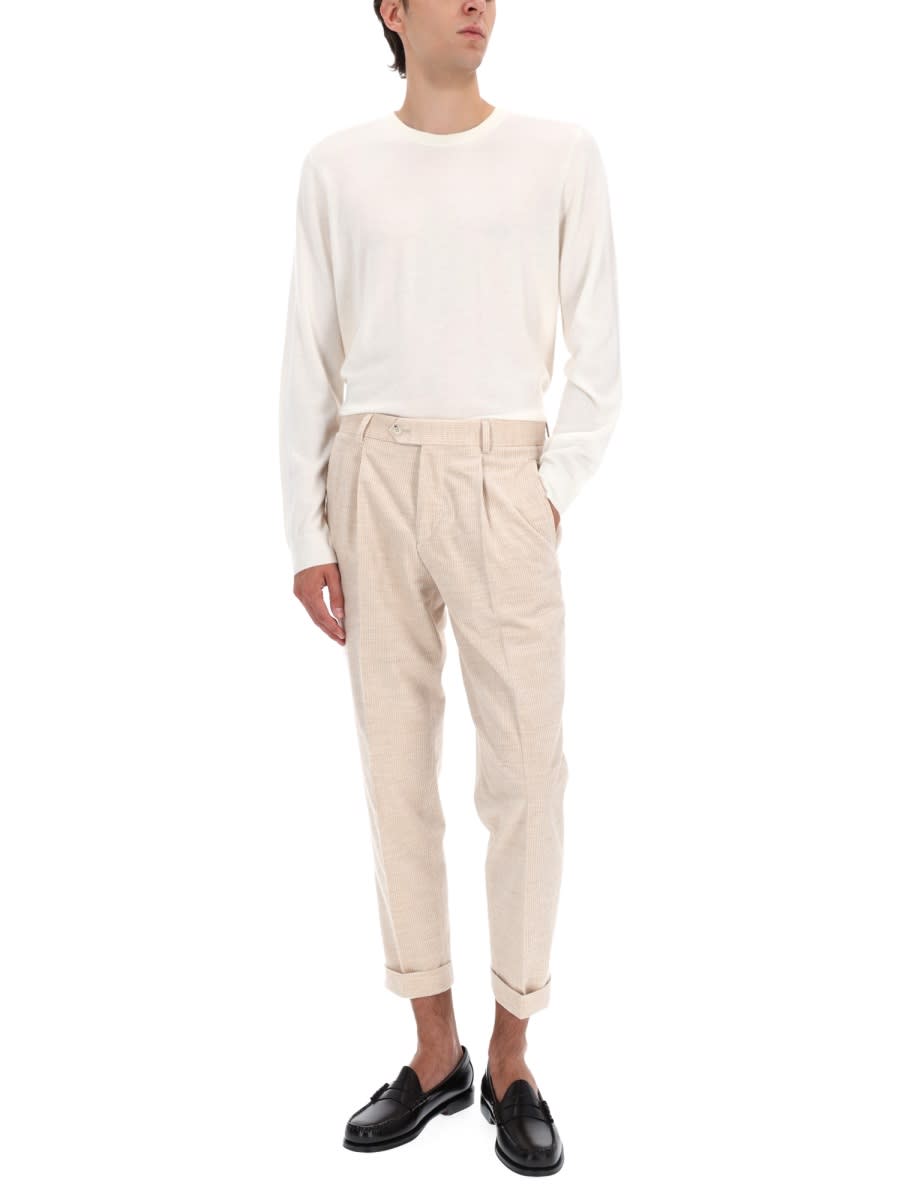 Hugo Boss Boss Cashmere Sweater In Neutral