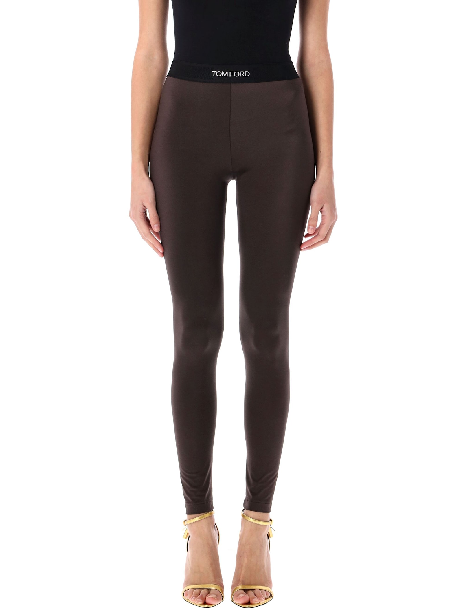 Lustrous Jersey Signature Leggings