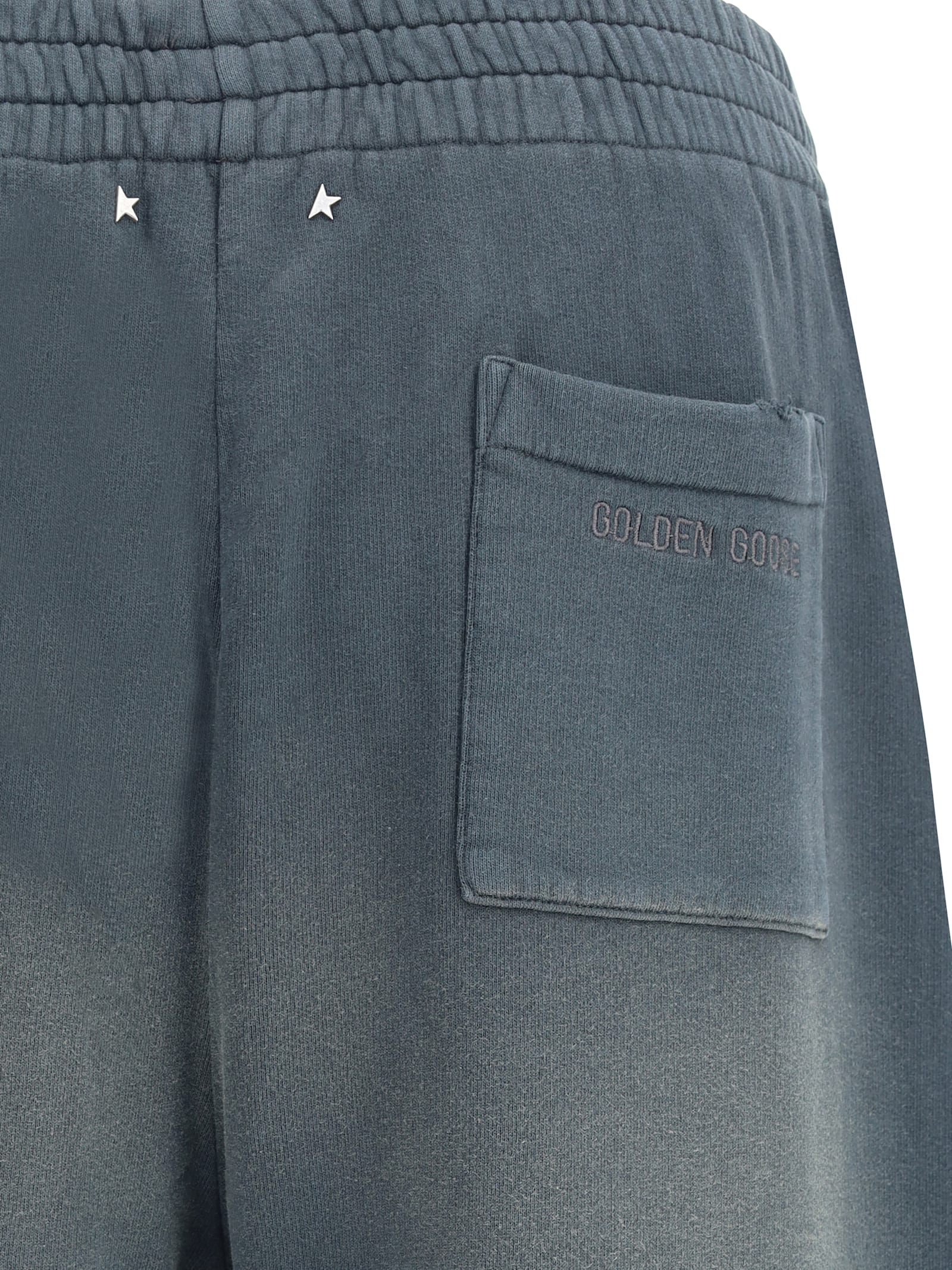 Golden Goose Monochrome Sweatpants In Blue