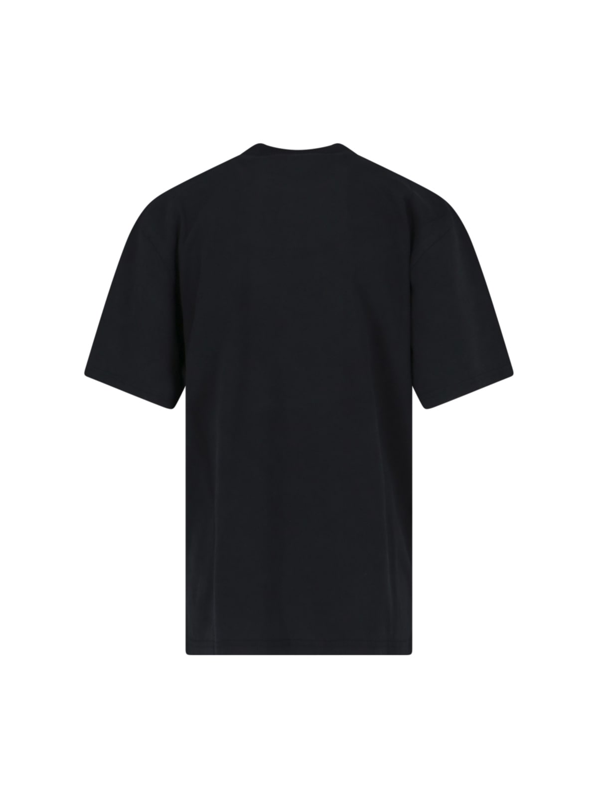 Shop Martine Rose Logo T-shirt In Black