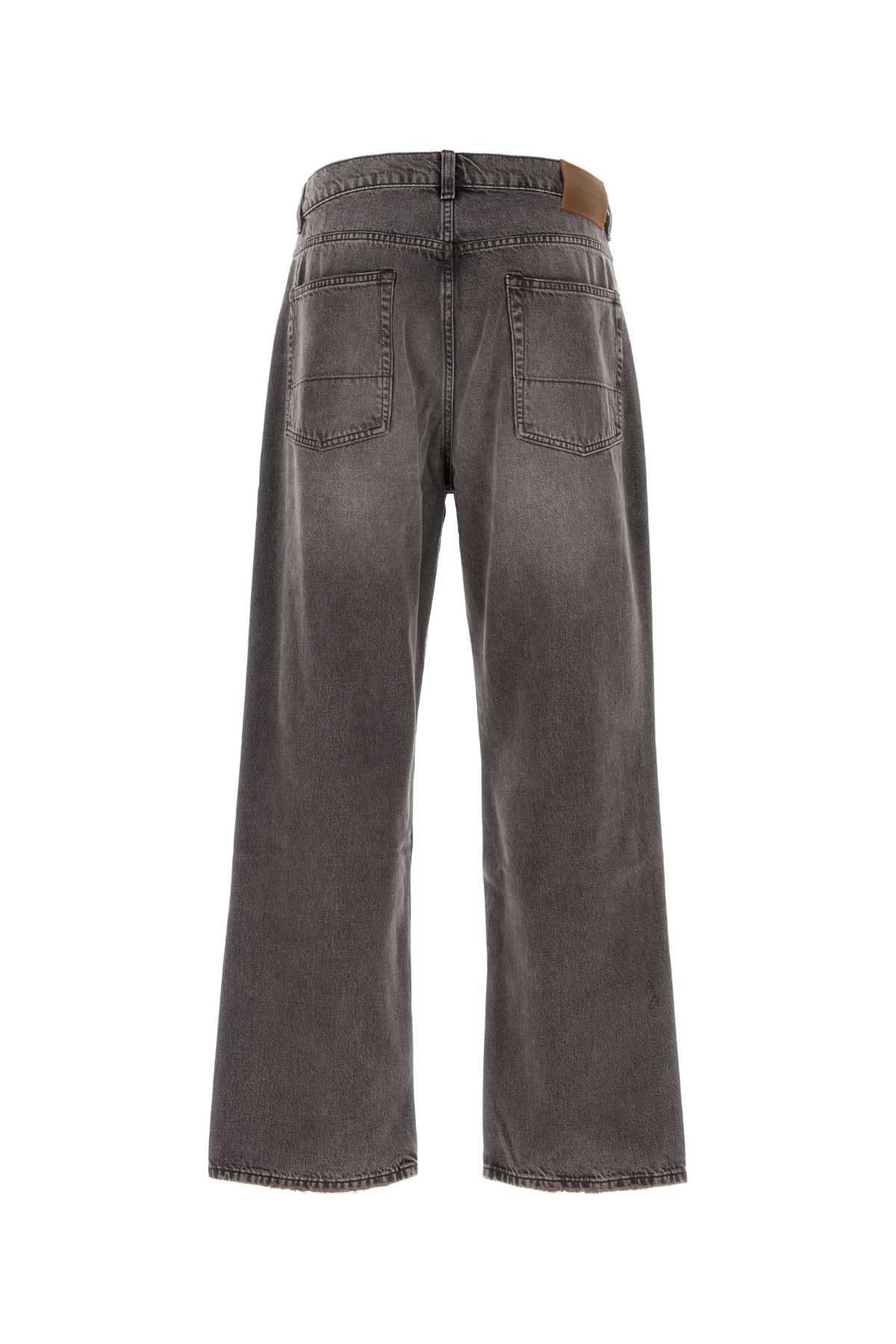 Our Legacy Grey Denim Their Cut Jeans In Gray