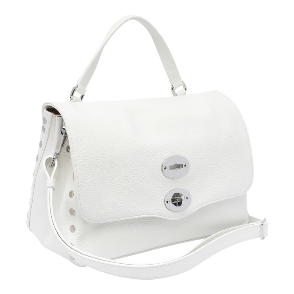 Zanellato Small Postina Daily Handbag In White