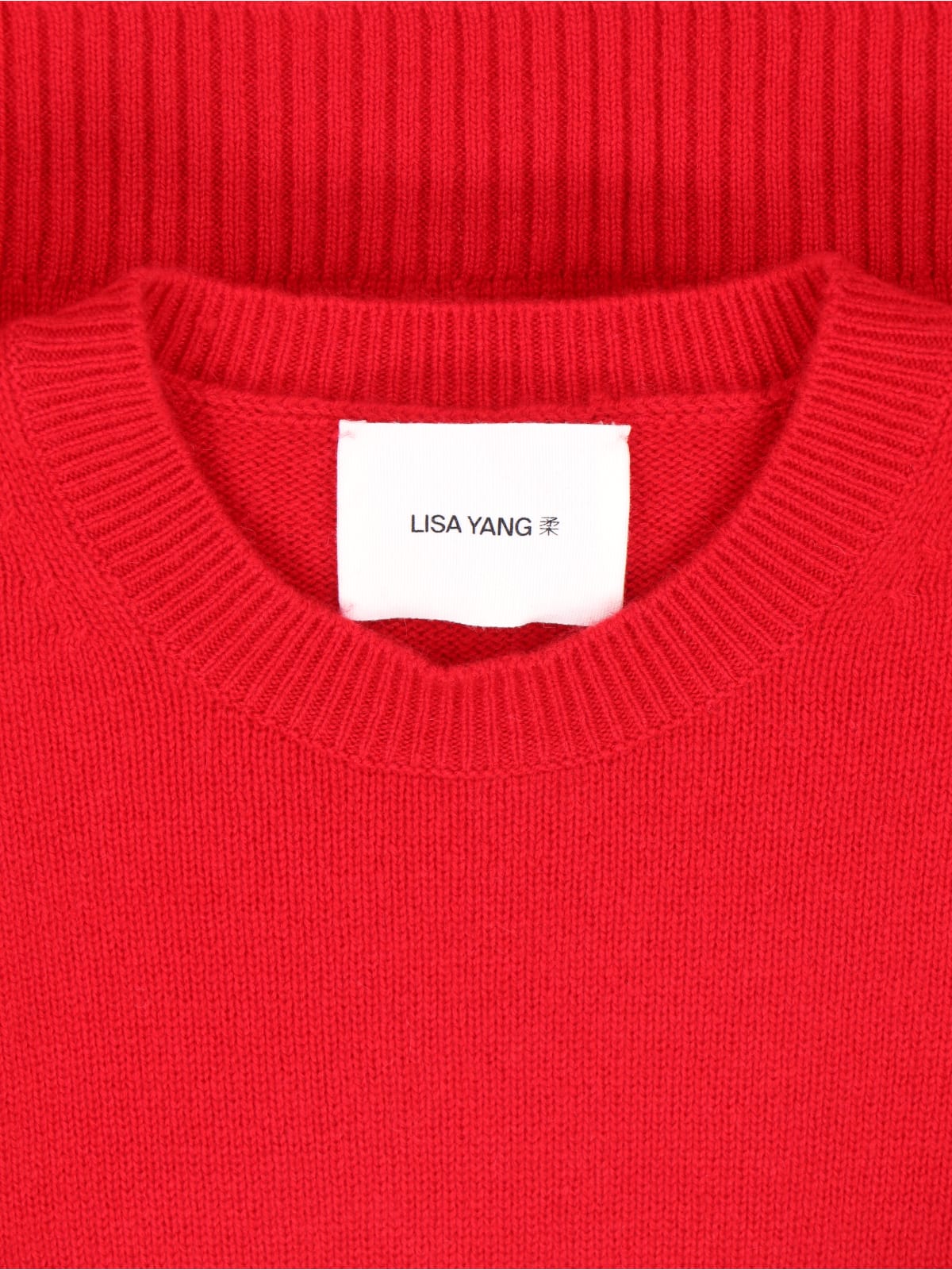 Lisa Yang Mable Sweater In Red