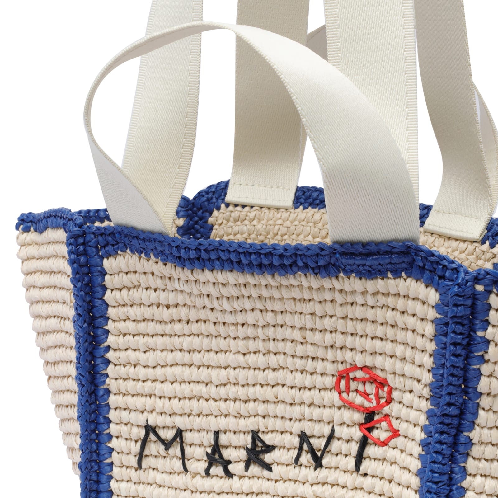 Shop Marni Small Sillo Shopping Bag In Beige