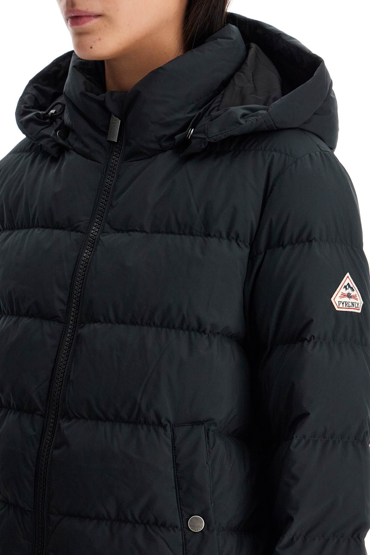 Shop Pyrenex Down Feather Puffer In Black (black)