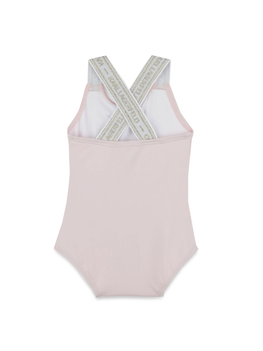 Shop Karl Lagerfeld Full Costume In Pink