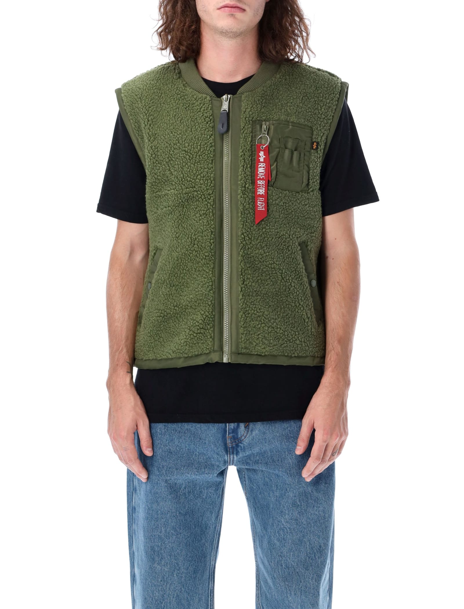 Alpha Industries Teddy Closet Vest Smart 