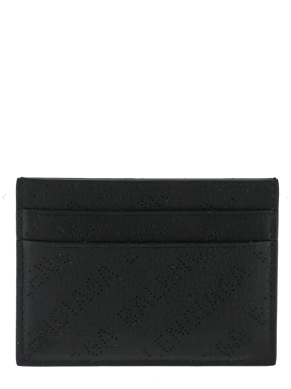 Shop Balenciaga Cash Card Holder In Black