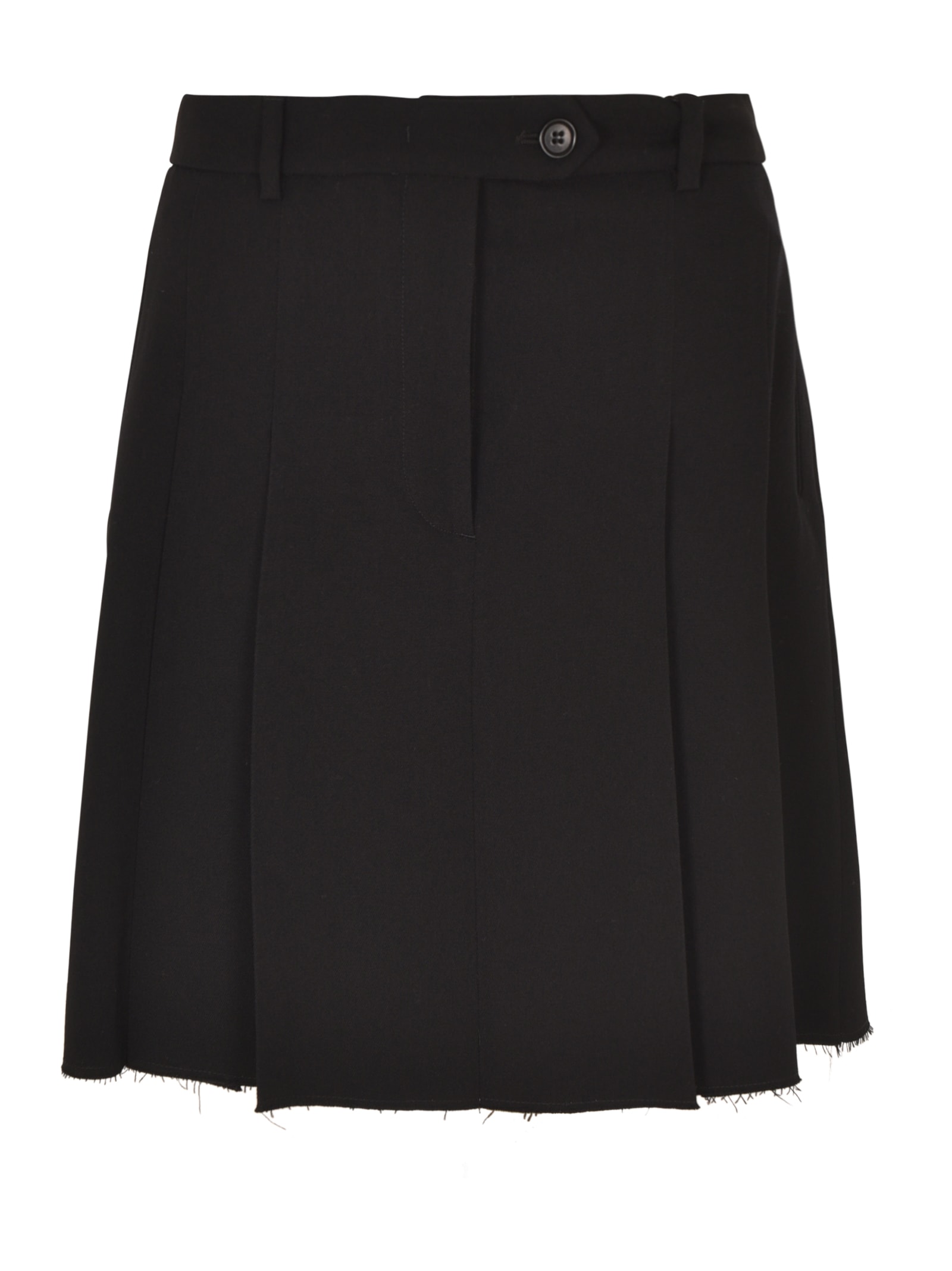 Aspesi Pleated Short Skirt