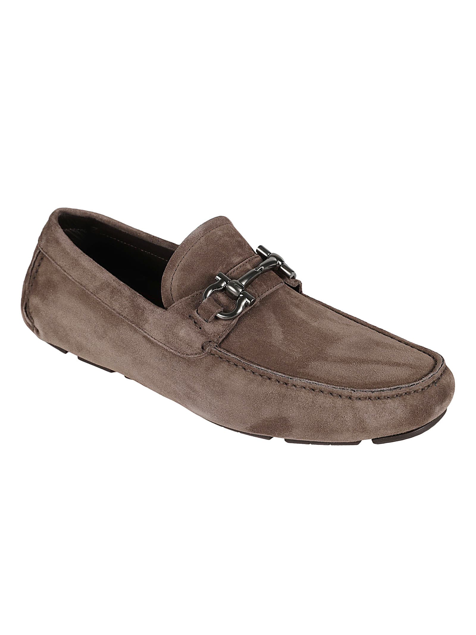 Ferragamo Driver Parigi New Brown Loafers