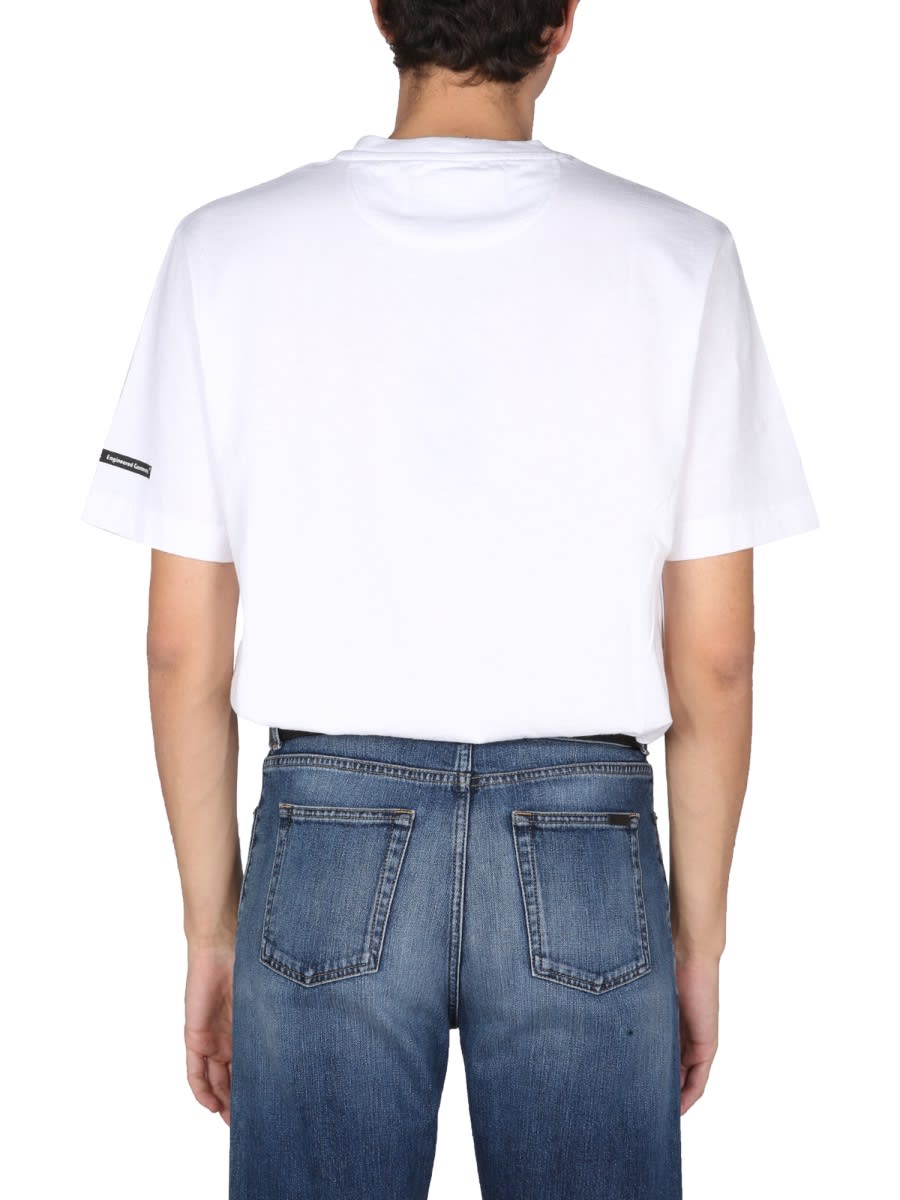 Shop Barbour X Engineered Garments T-shirt In White