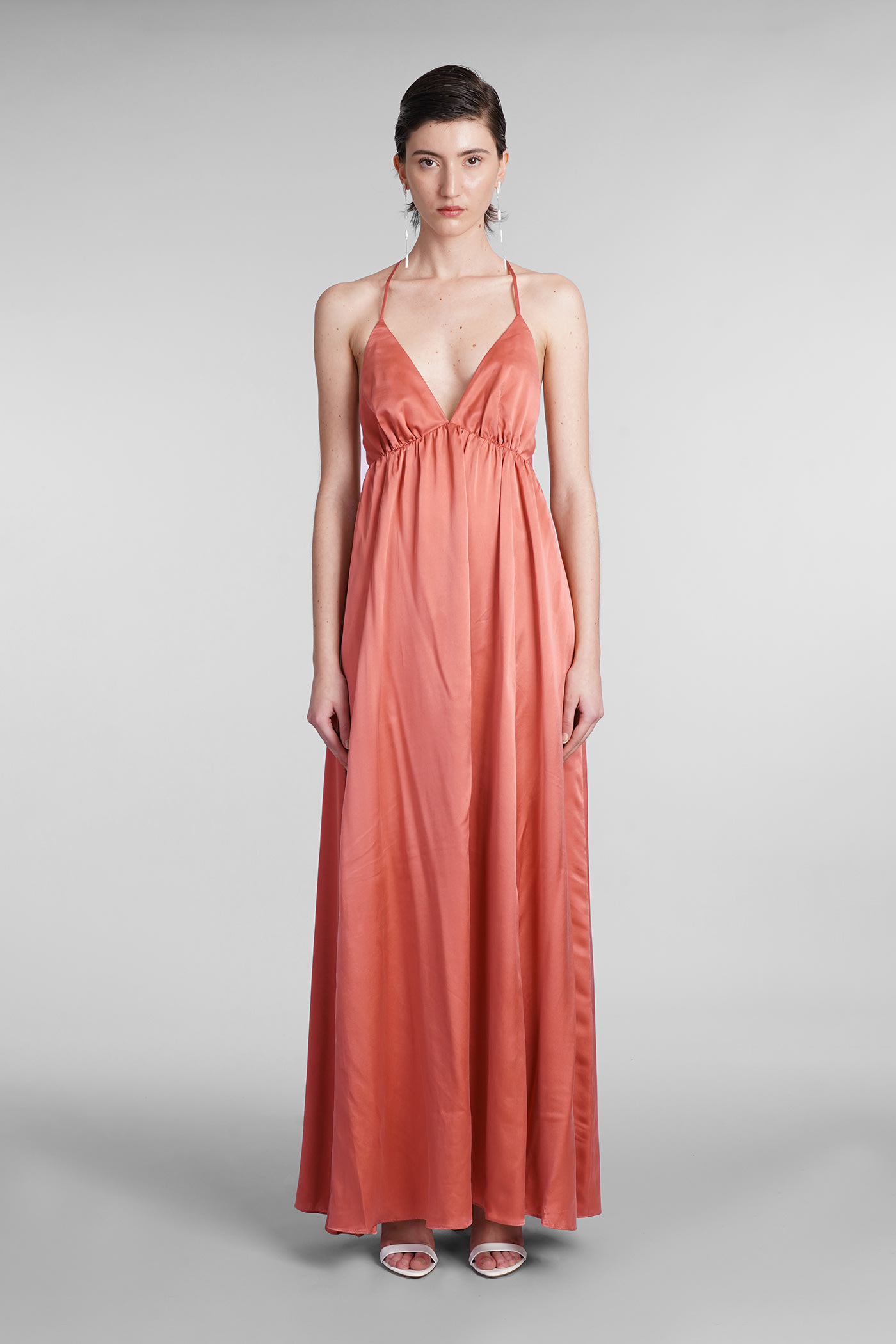 Shop Zimmermann Dress In Rose-pink Silk