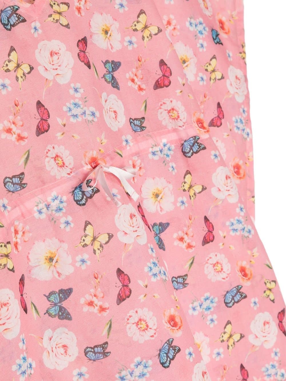 Shop Story Loris Dress With Print In Pink