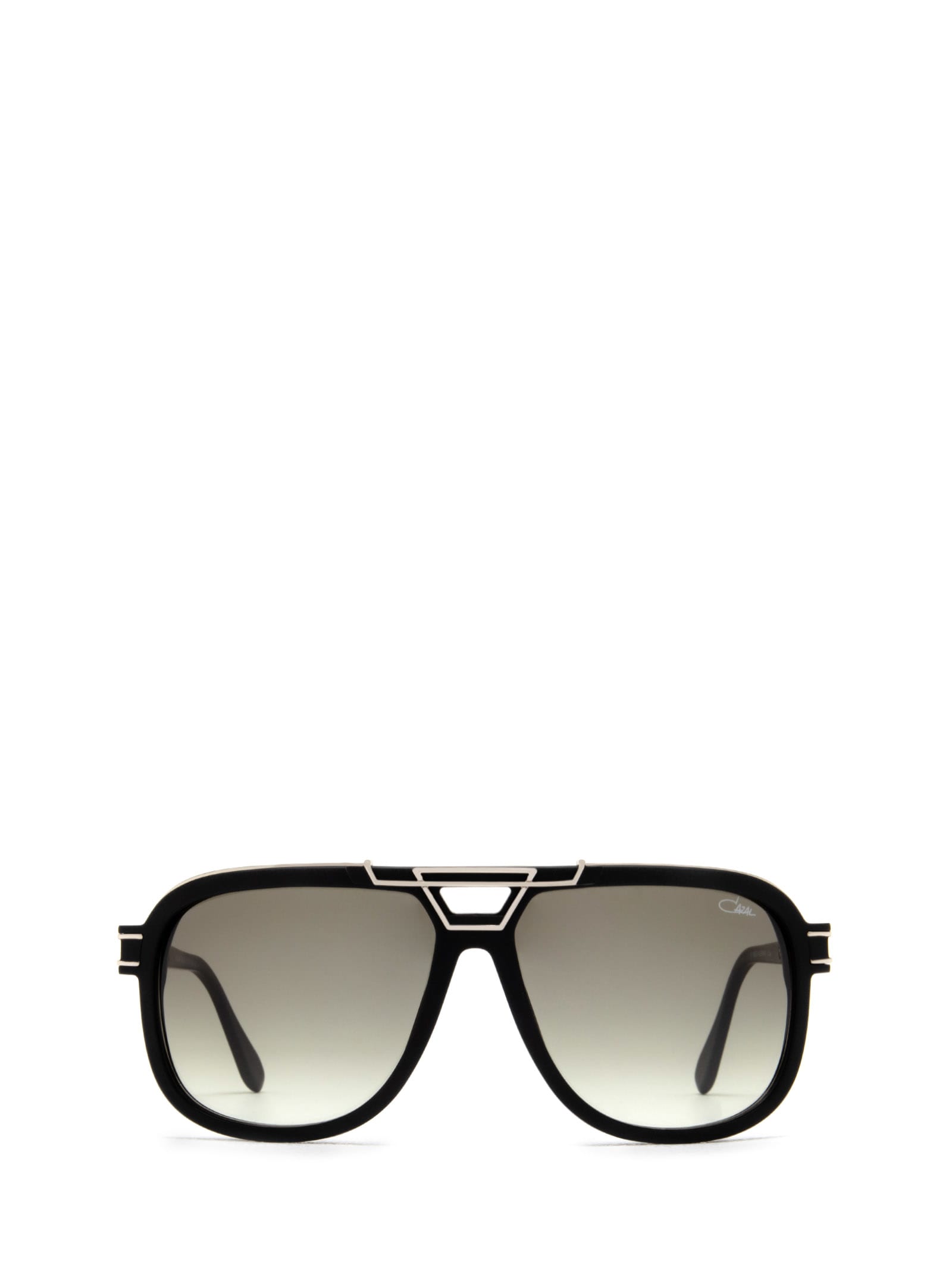 Cazal 8044 Black - Silver Mat Sunglasses