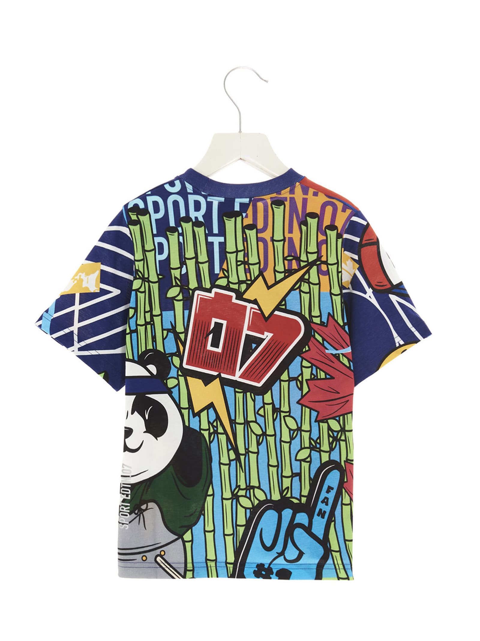 Shop Dsquared2 T-shirt Slouch Fit In Dq870
