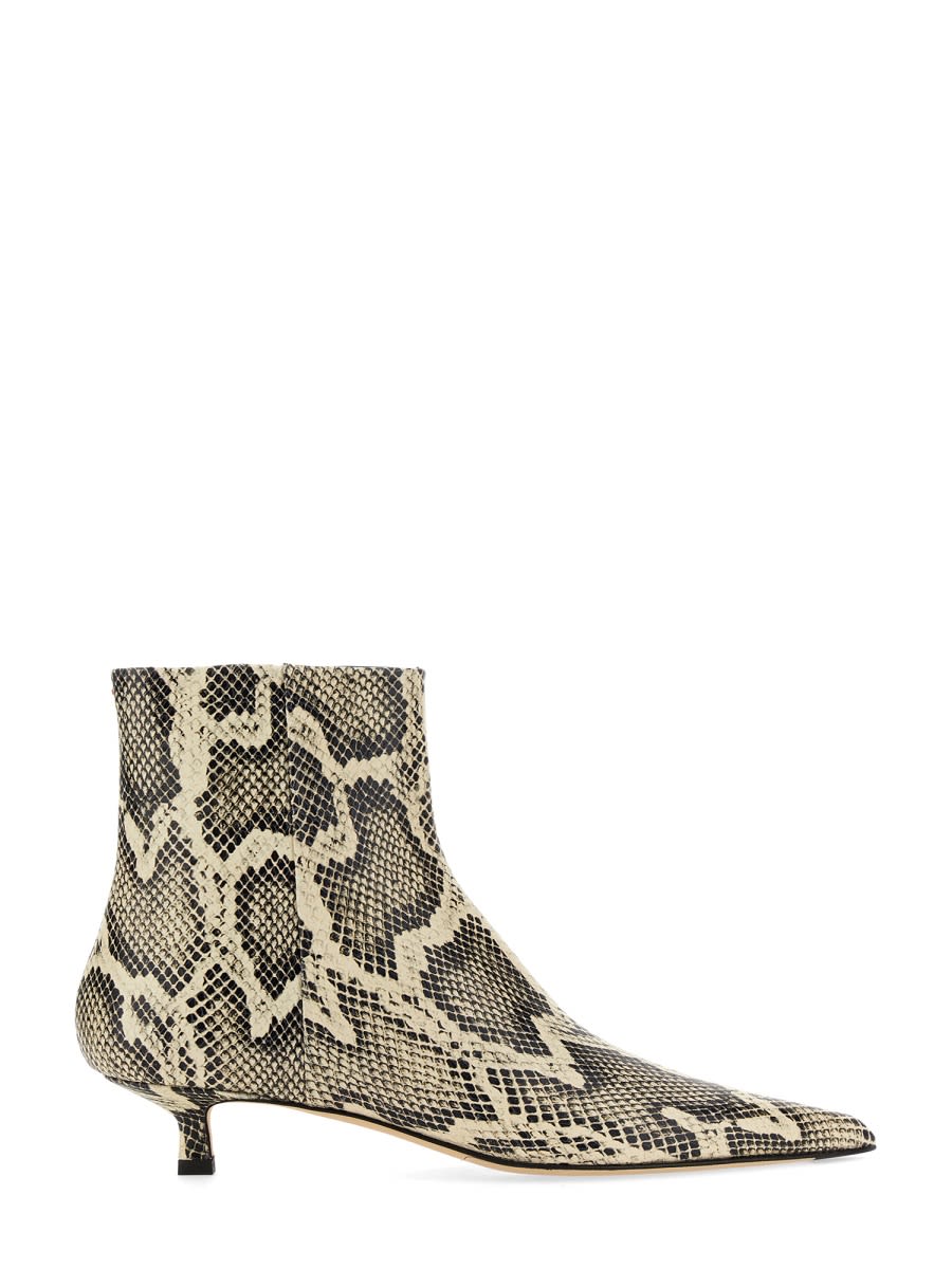 Shop Aeyde Boot Sofie In Ivory