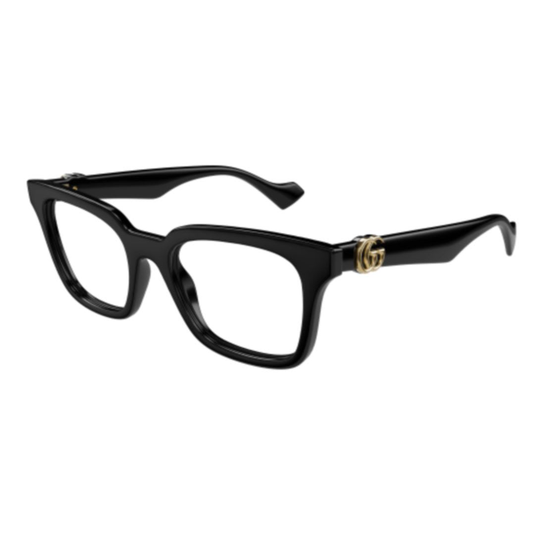 Gucci Gg1728o-001 Black-black-transparent