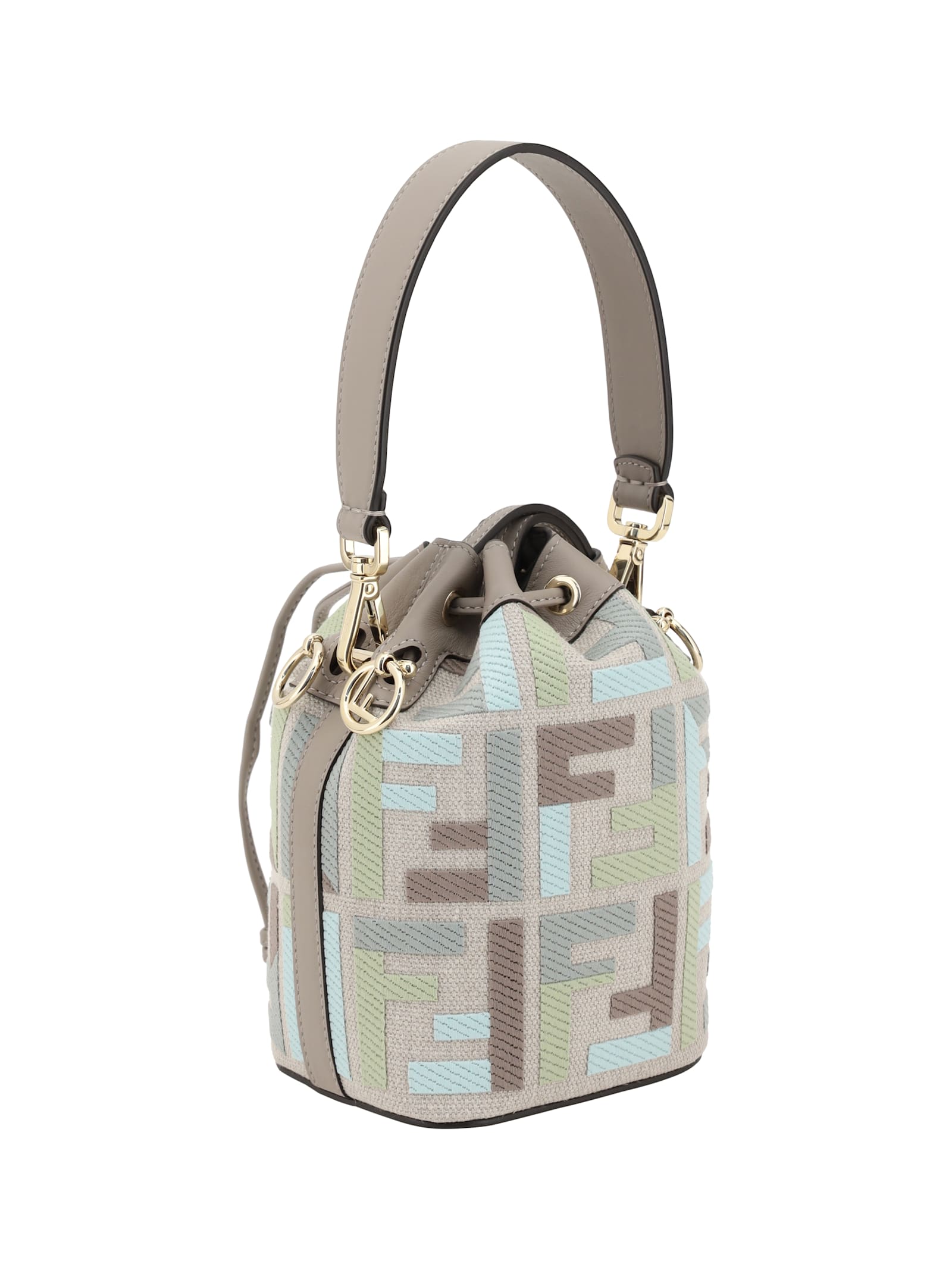 Shop Fendi Mon Tesor Bucket Bag