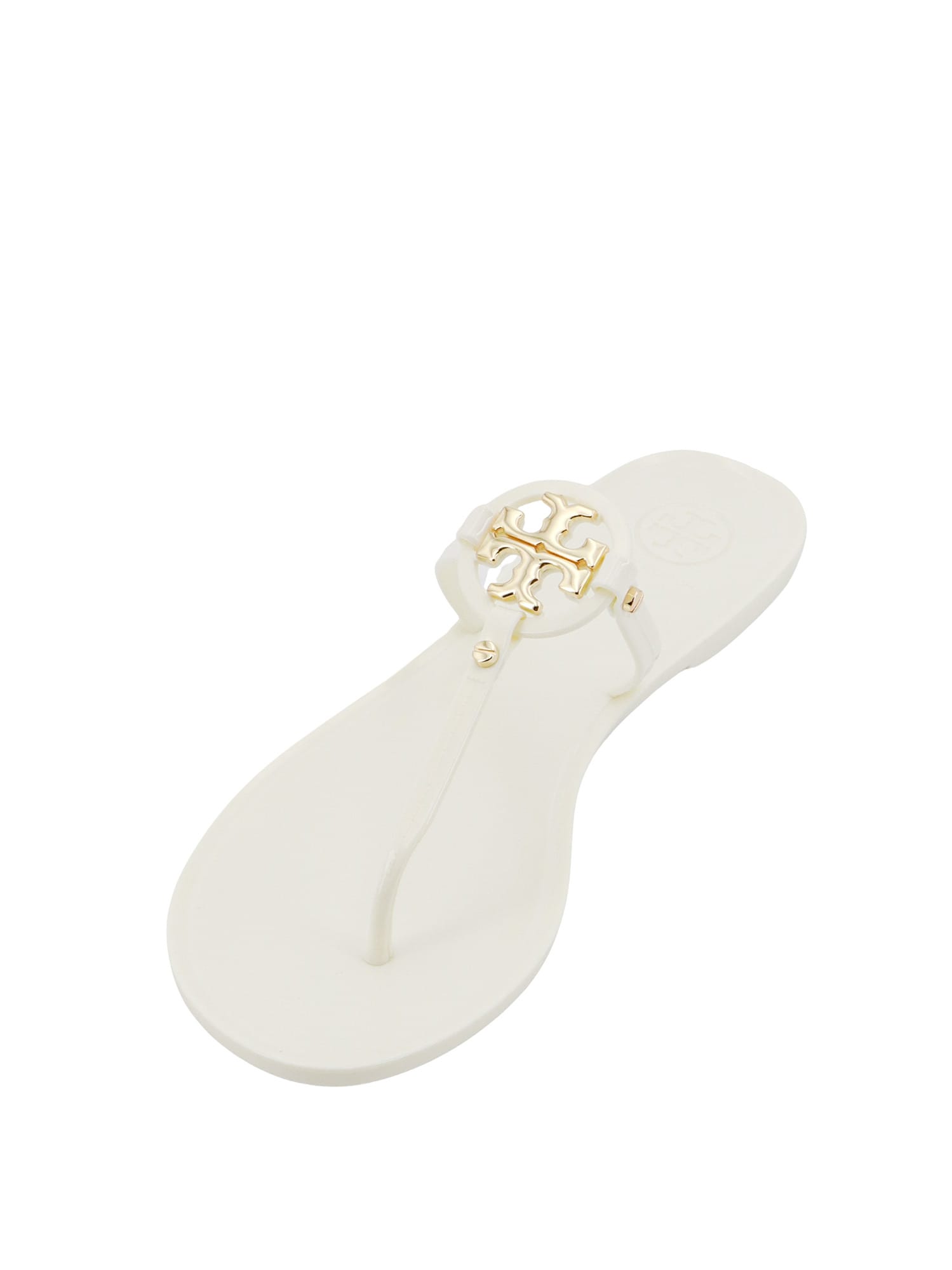 Shop Tory Burch Roxanne Jelly Sandals In White
