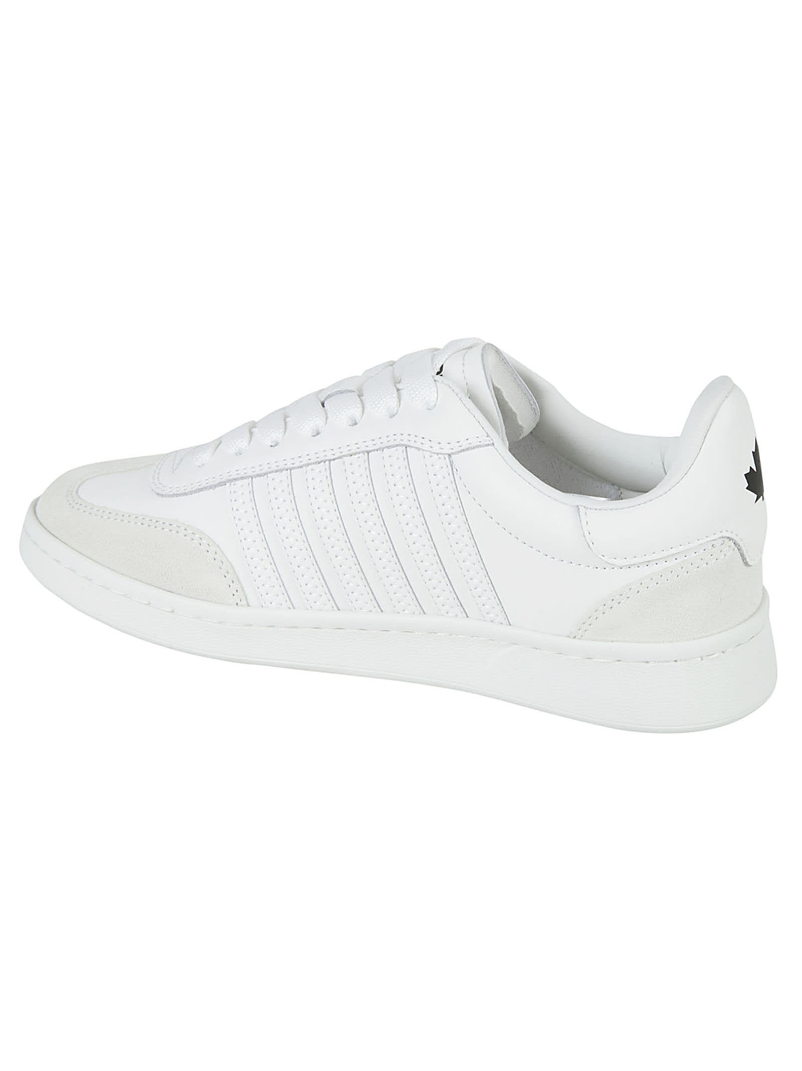 Shop Dsquared2 Logo Detailed Sneakers In White