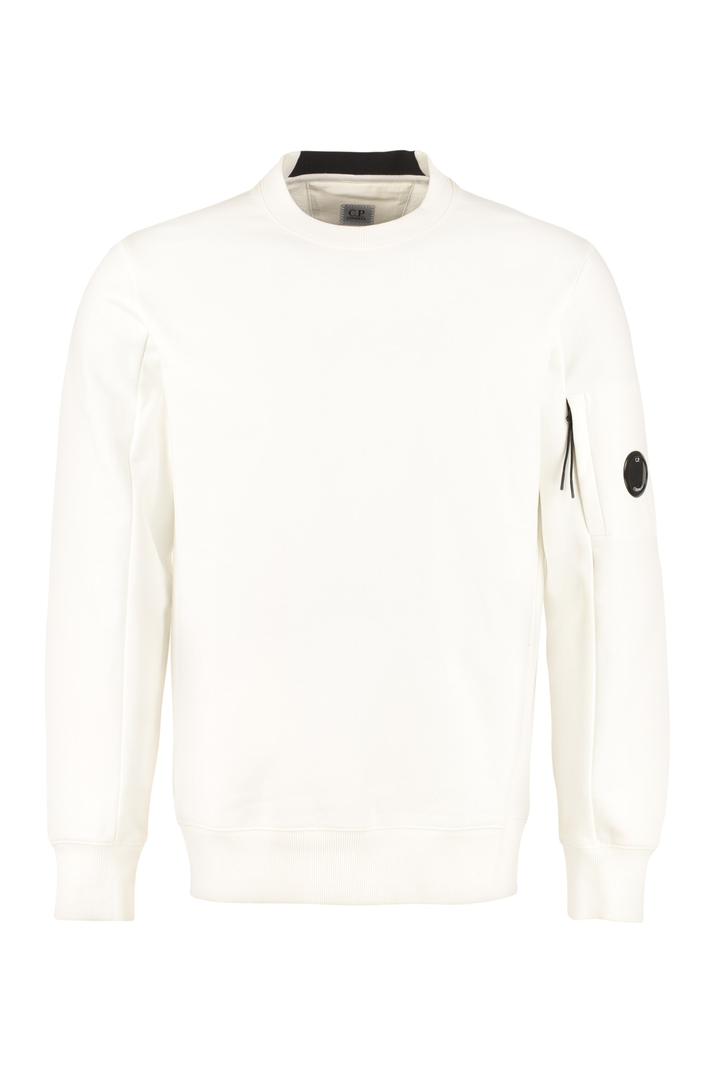 C.P. COMPANY COTTON CREW-NECK SWEATSHIRT,11253611