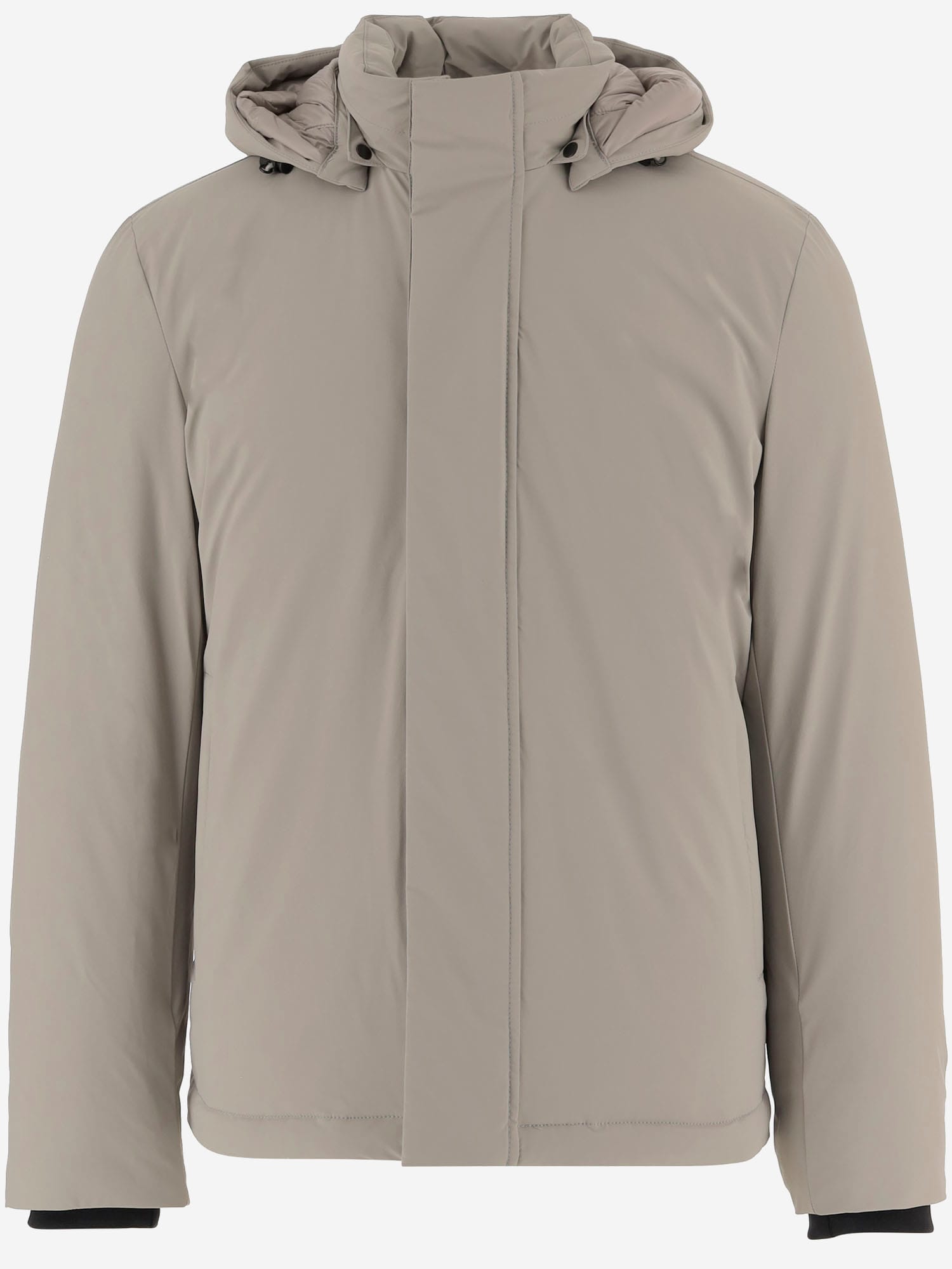 Woolrich Men Beige Solid Jacket, M Luxury Jackets For Men Darveys In Neutral