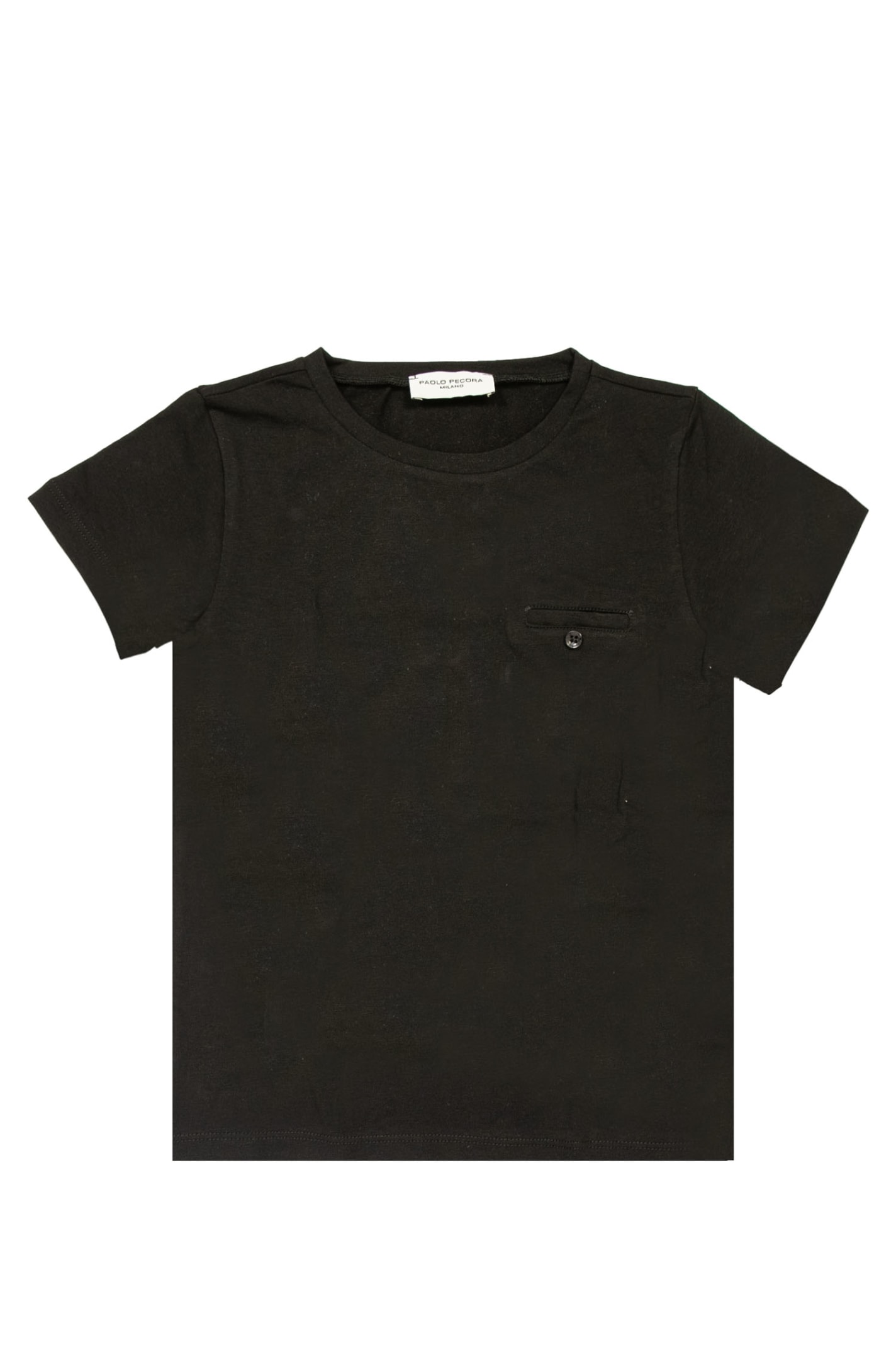 Paolo Pecora Kids' Cotton T-shirt In Back